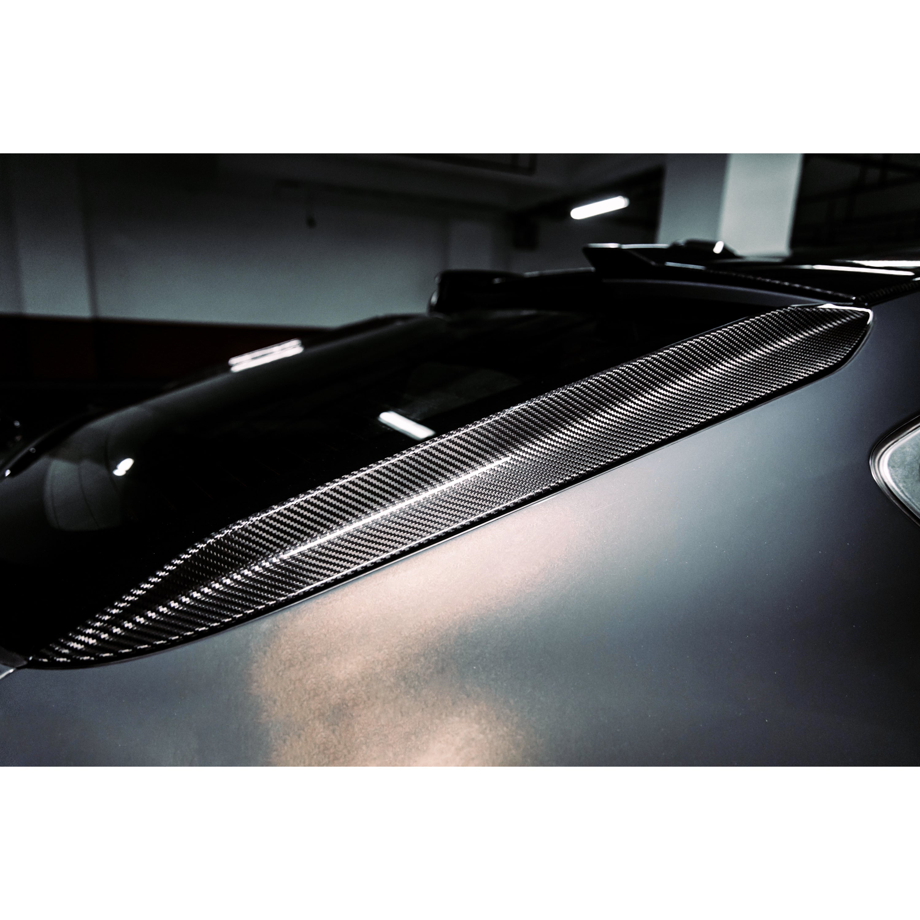 Dry Carbon Heckfenster Ansatz für BMW X6M F96 / X6 G06 / X6M F96 LCI / X6 G06 LCI