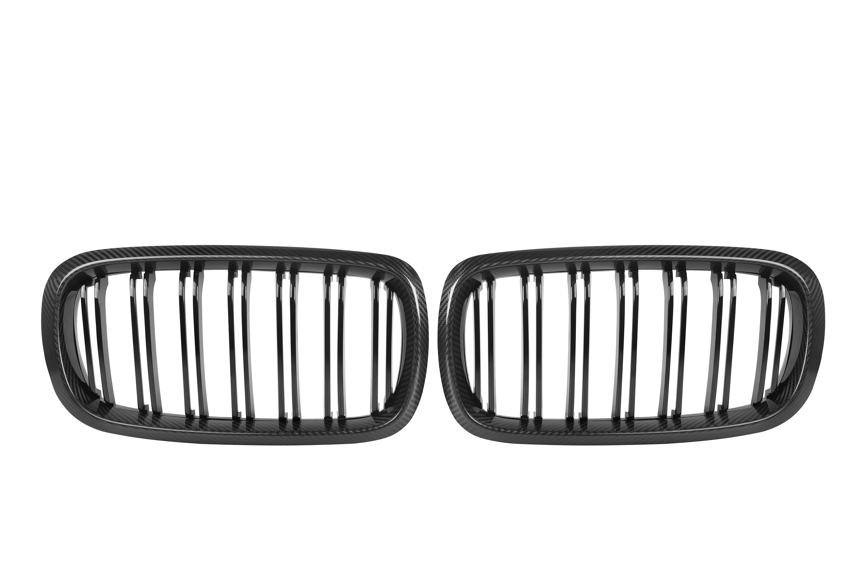 Dry-Carbon Kühlergrill Nieren passend für BMW X5 F15 / X6 F16 / X5M F85 / X6M F86 – Performance-Optik