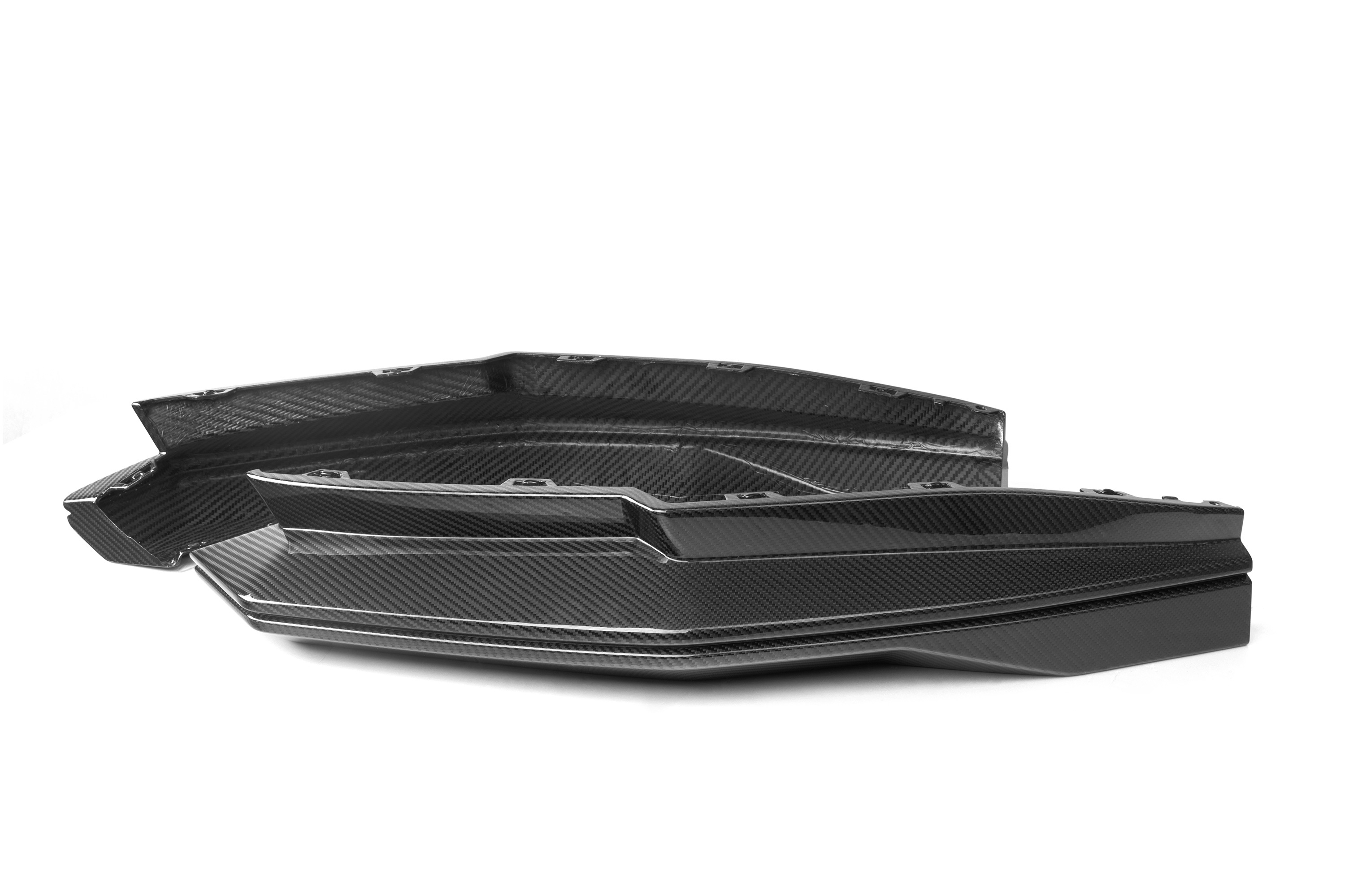 Dry Carbon Heckdiffusor Heck Winglet "SQ-B Style" für BMW M3 G80 G81 / M4 G82 G83 inkl. LCI