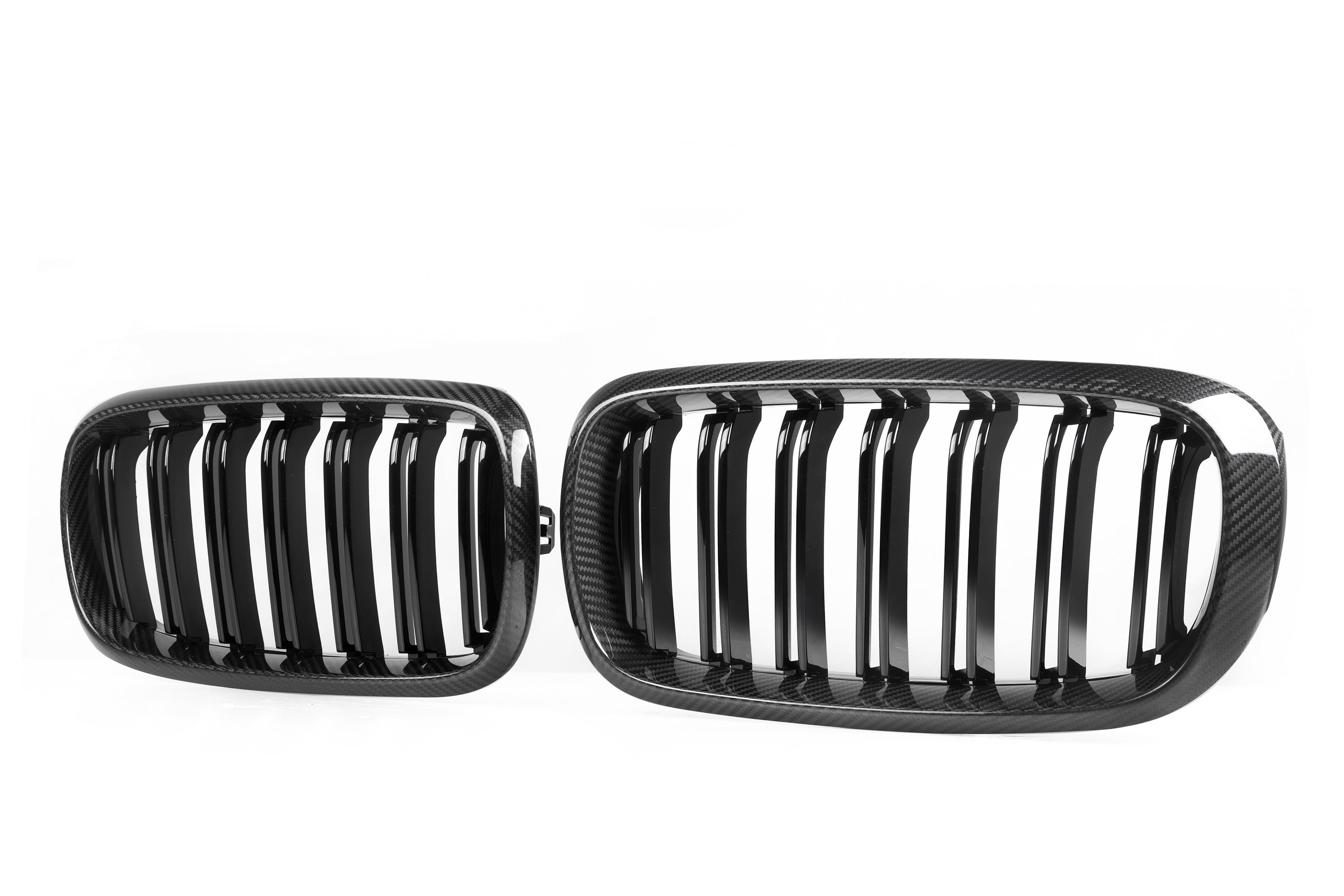 Dry-Carbon Kühlergrill Nieren passend für BMW X5 F15 / X6 F16 / X5M F85 / X6M F86 – Performance-Optik