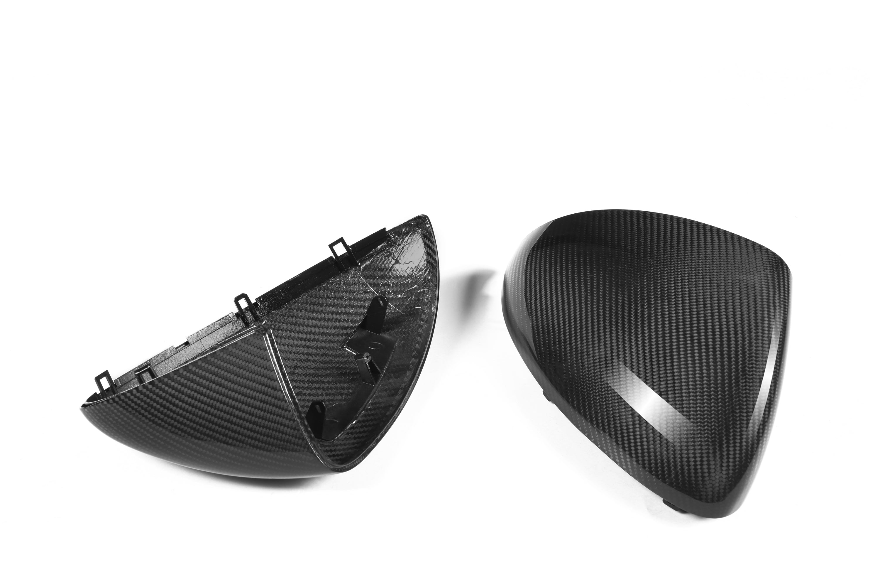 Dry-Carbon Spiegelkappen passend für Porsche Cayenne 958.1 (92A) – nur ca. 230 g