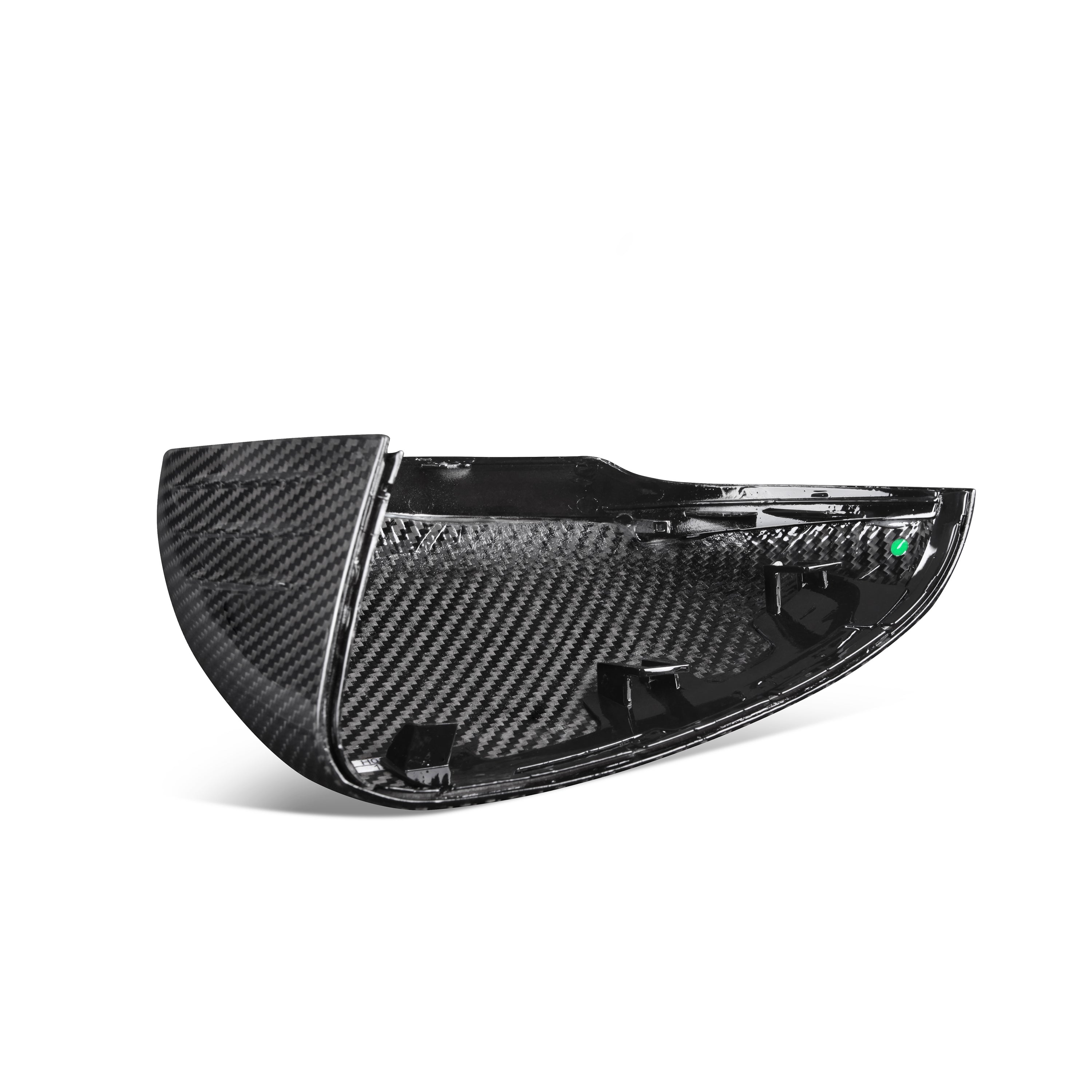 Dry-Carbon Spiegelkappen passend für Mercedes-Benz A-Klasse W177 & CLA W118 (inkl. AMG) – Carbon-Optik für die Außenspiegel