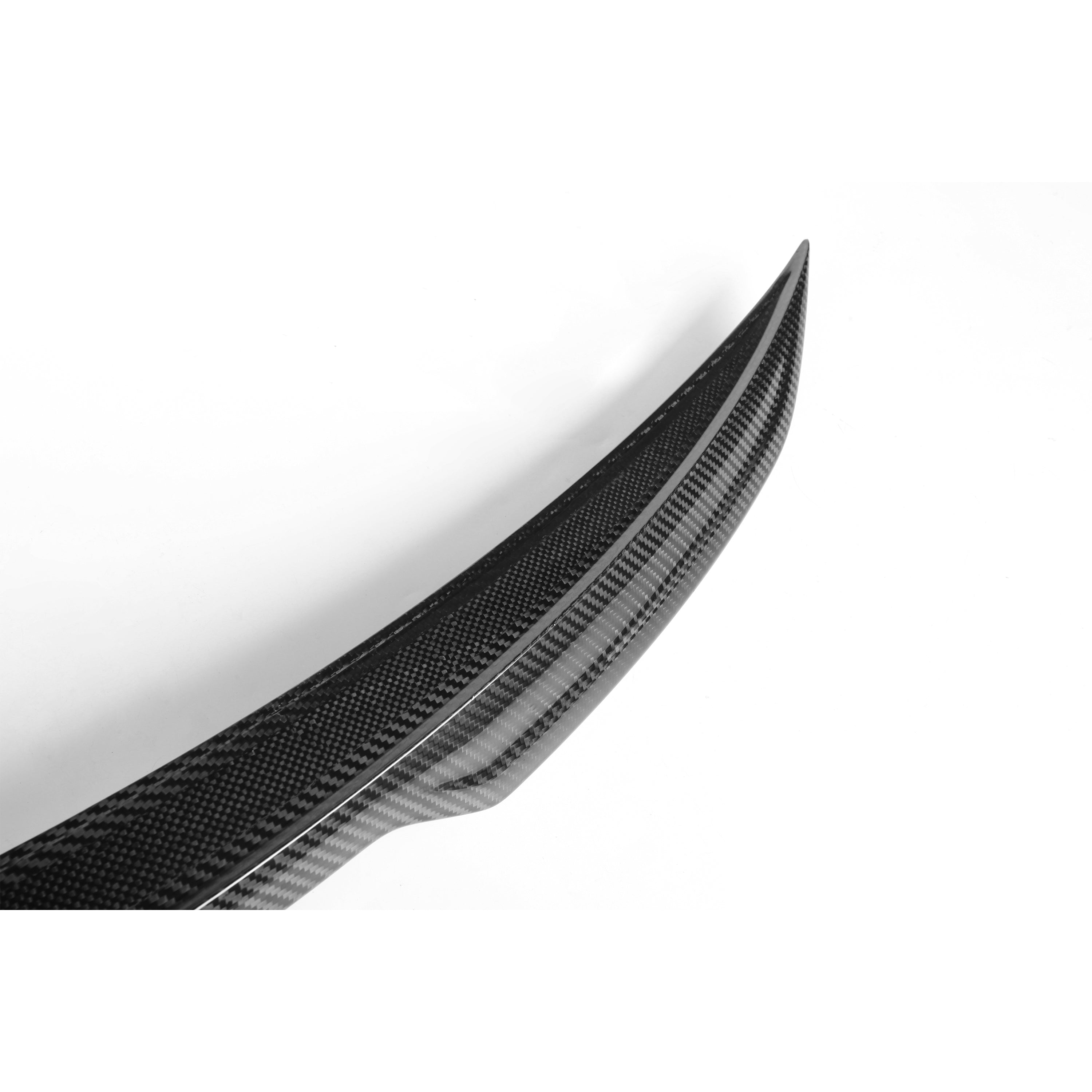 Dry-Carbon Heckspoiler „Ducktail" X Style passend für Mercedes-Benz C-Klasse W205 – markantes X-Profil fürs Heck