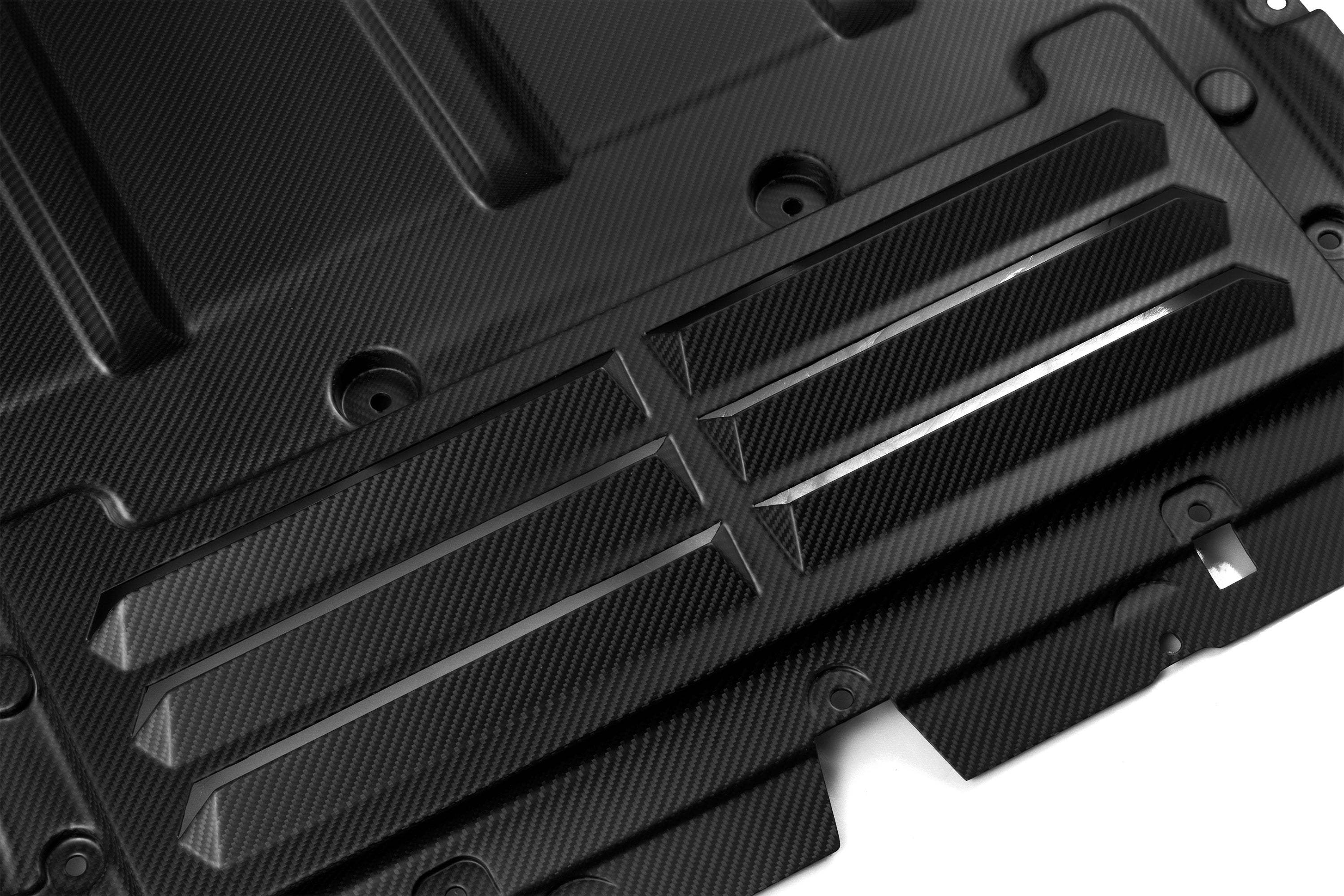 Dry Carbon Ölkühlerschutz Unterbodenschutz für BMW M5 G90 / G99