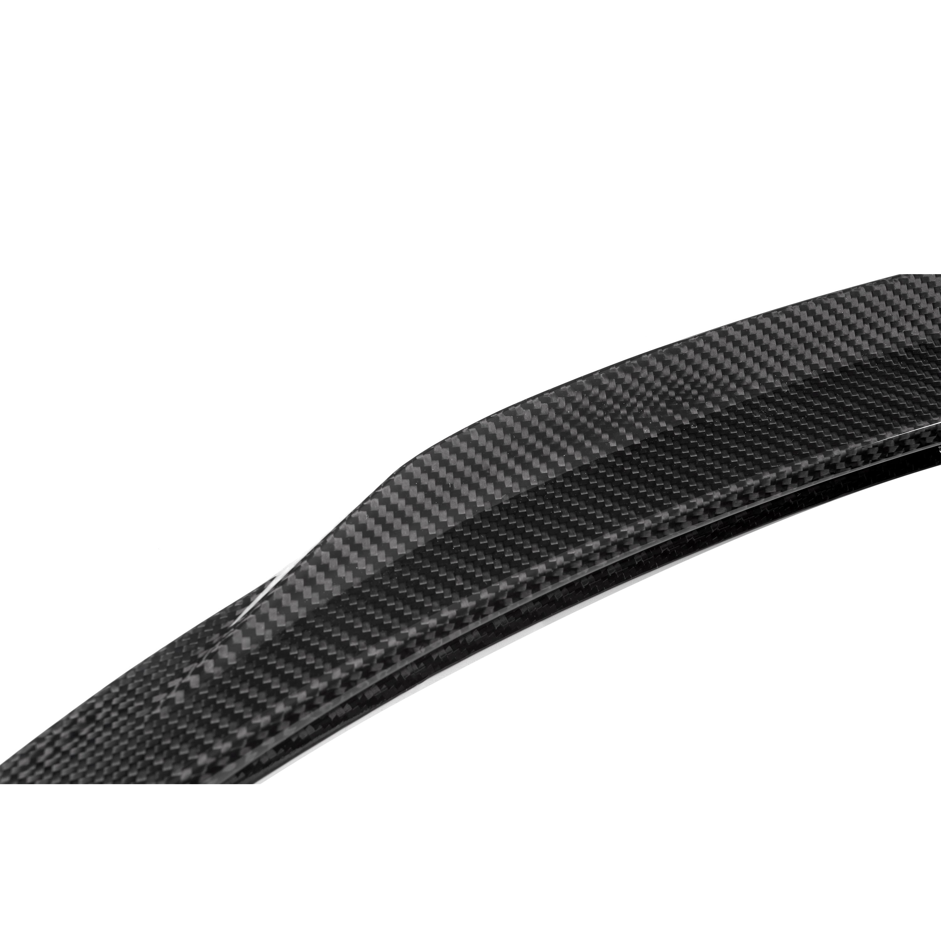 Carbon Heckspoiler im VS-Style mit Abrisskanten passend für Tesla Model Y, Echtcarbon - Getsdowned