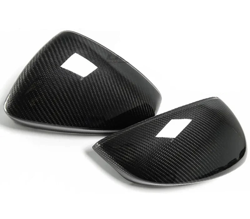 2pcs Carbon Fiber Seitenspiegel Cover passend für Audi A3 8Y