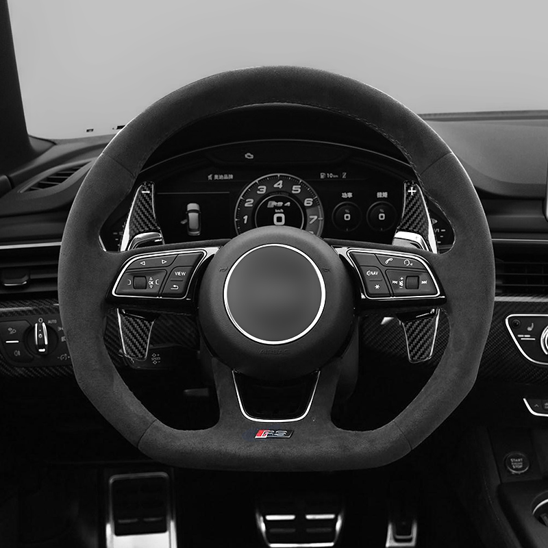 Dry Carbon Schaltwippen Verlängerung für Audi RS Lenkrad RS3 RS4 RS5 RS6 RS7 R8