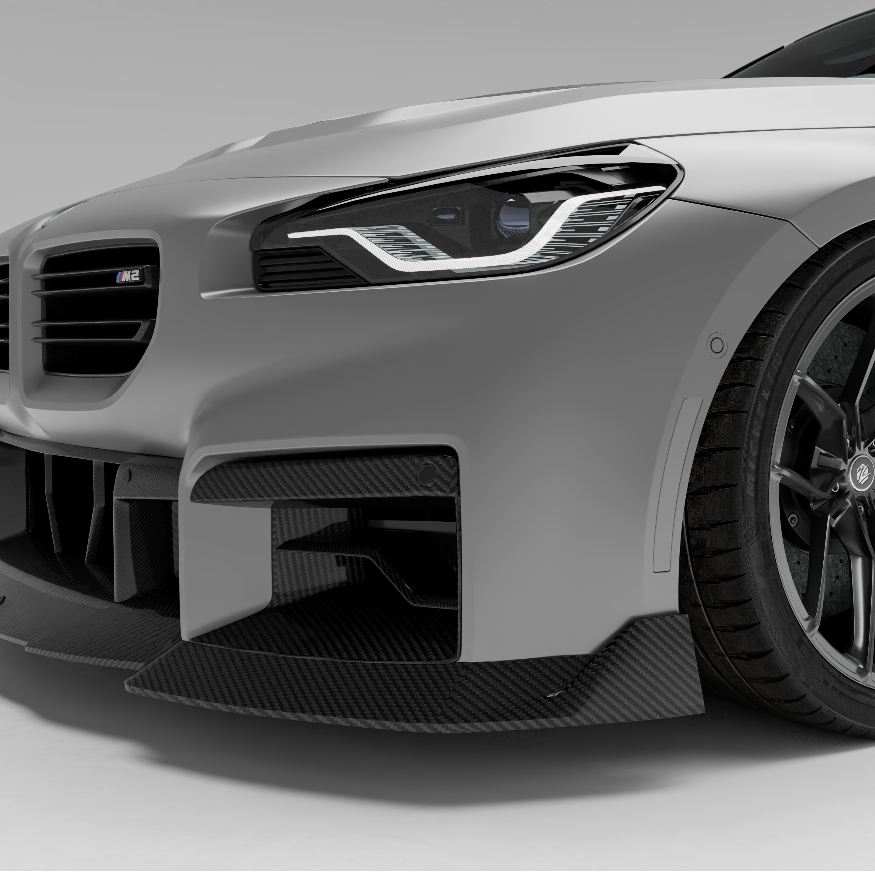 Carbon Lufteinlässe RZ für BMW M2 G87 (Pre-LCI + LCI) – Performance Flow