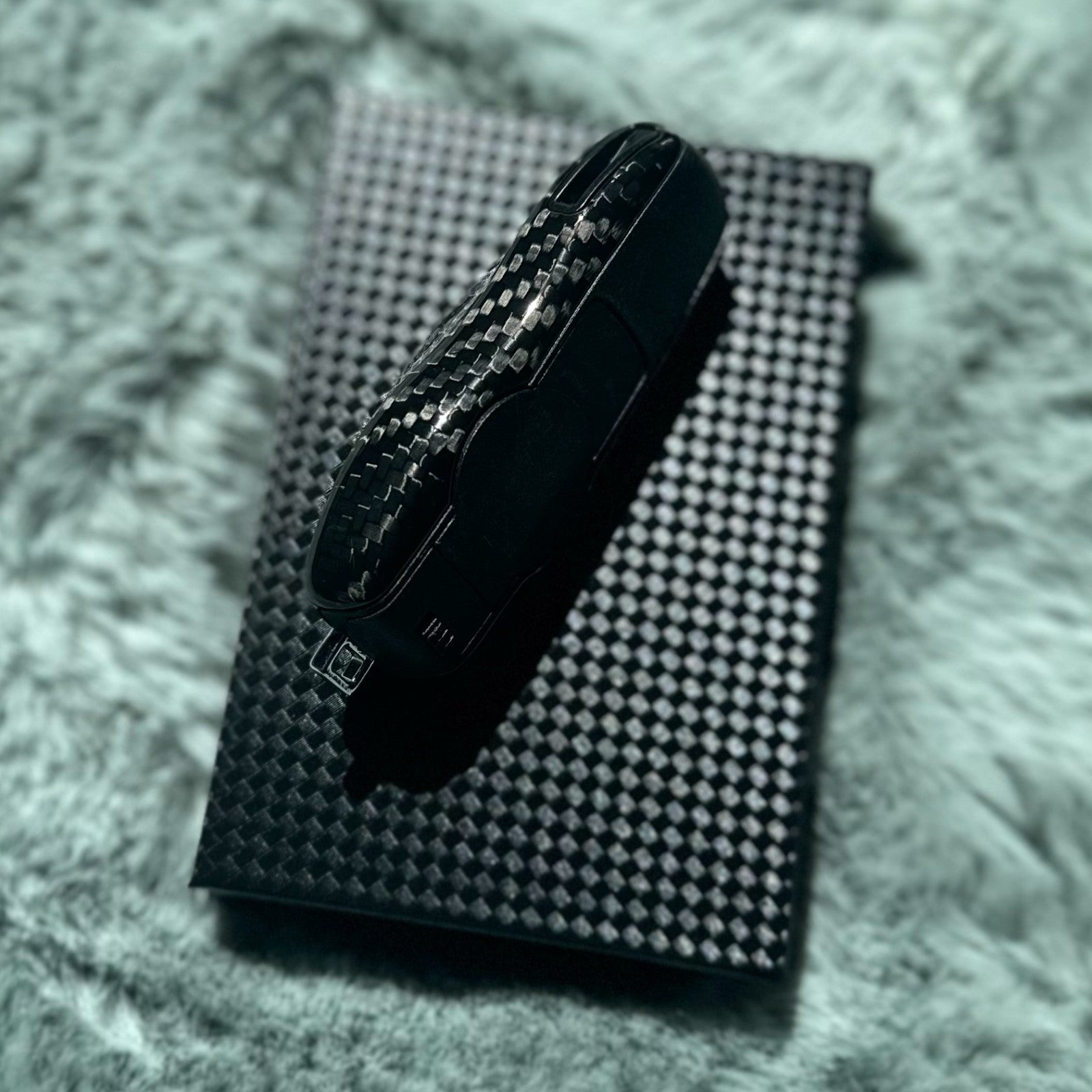 Premium Carbon Schlüssel Cover für Porsche 991 / Cayenne / Macan / 718 Cayman Boxster / Panamera