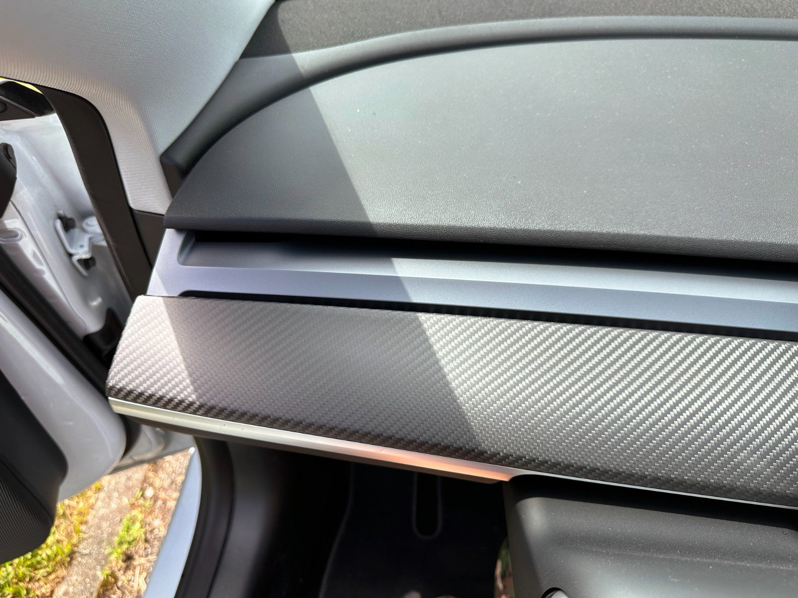 DRY CARBON Performance Armaturenbrett Abdeckung Blenden im Satz für TESLA MODEL 3 MODEL Y