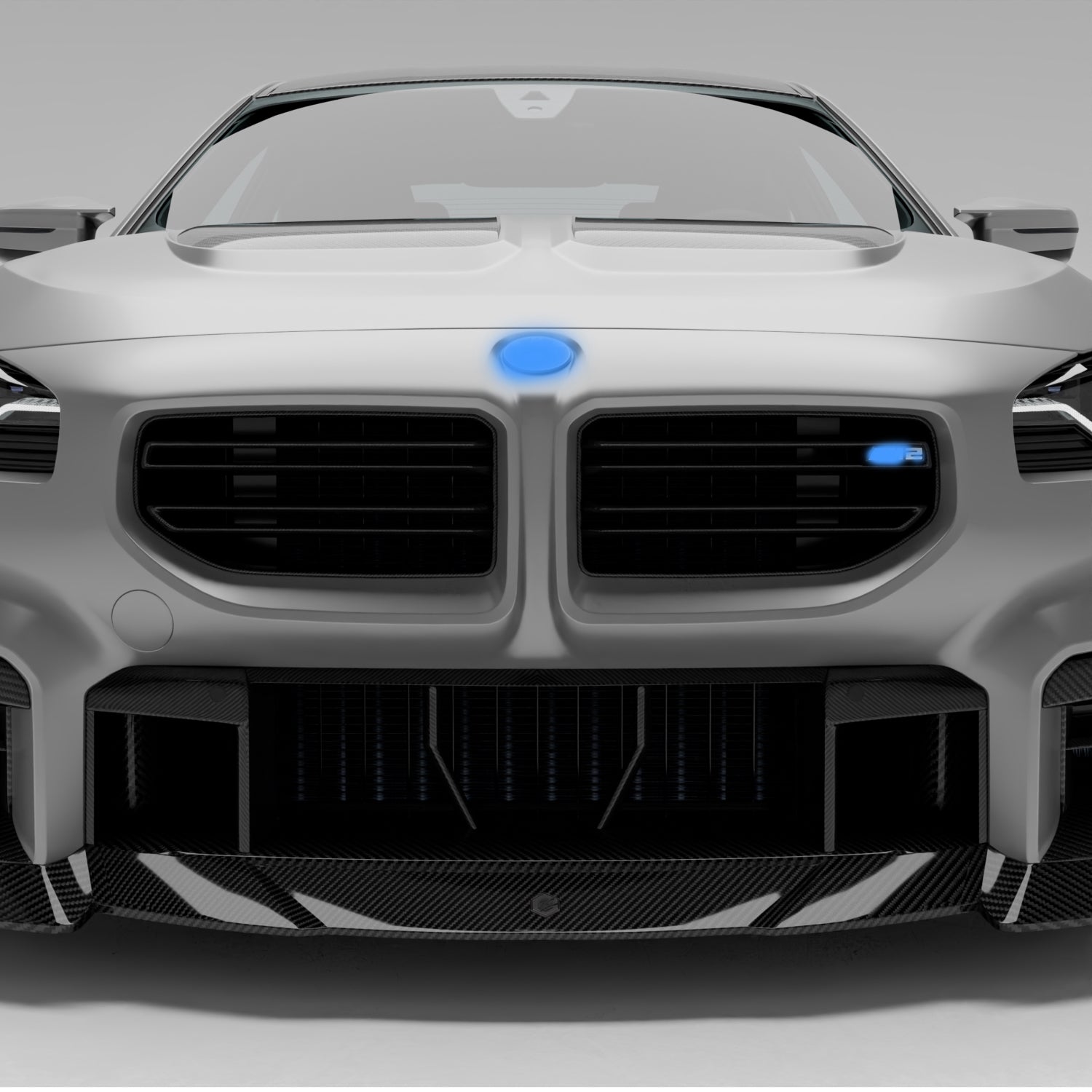 Carbon Kühlergrill-Nieren RZ für BMW M2 G87 (Pre-LCI + LCI) – M Aggression