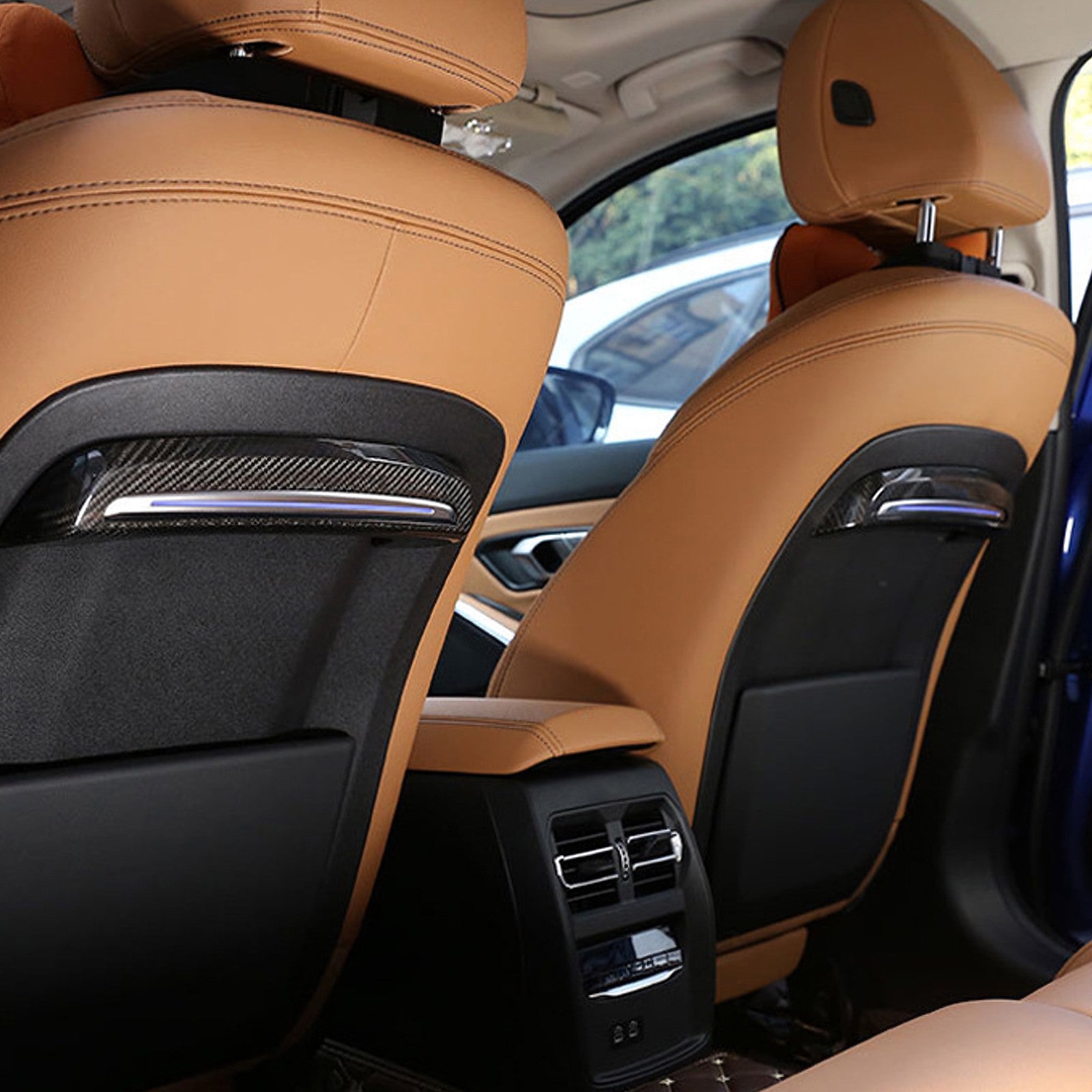 Carbon Sitz Blenden Set - BMW G01 G02 G05 G06 G20 G21 G22 G23 G26