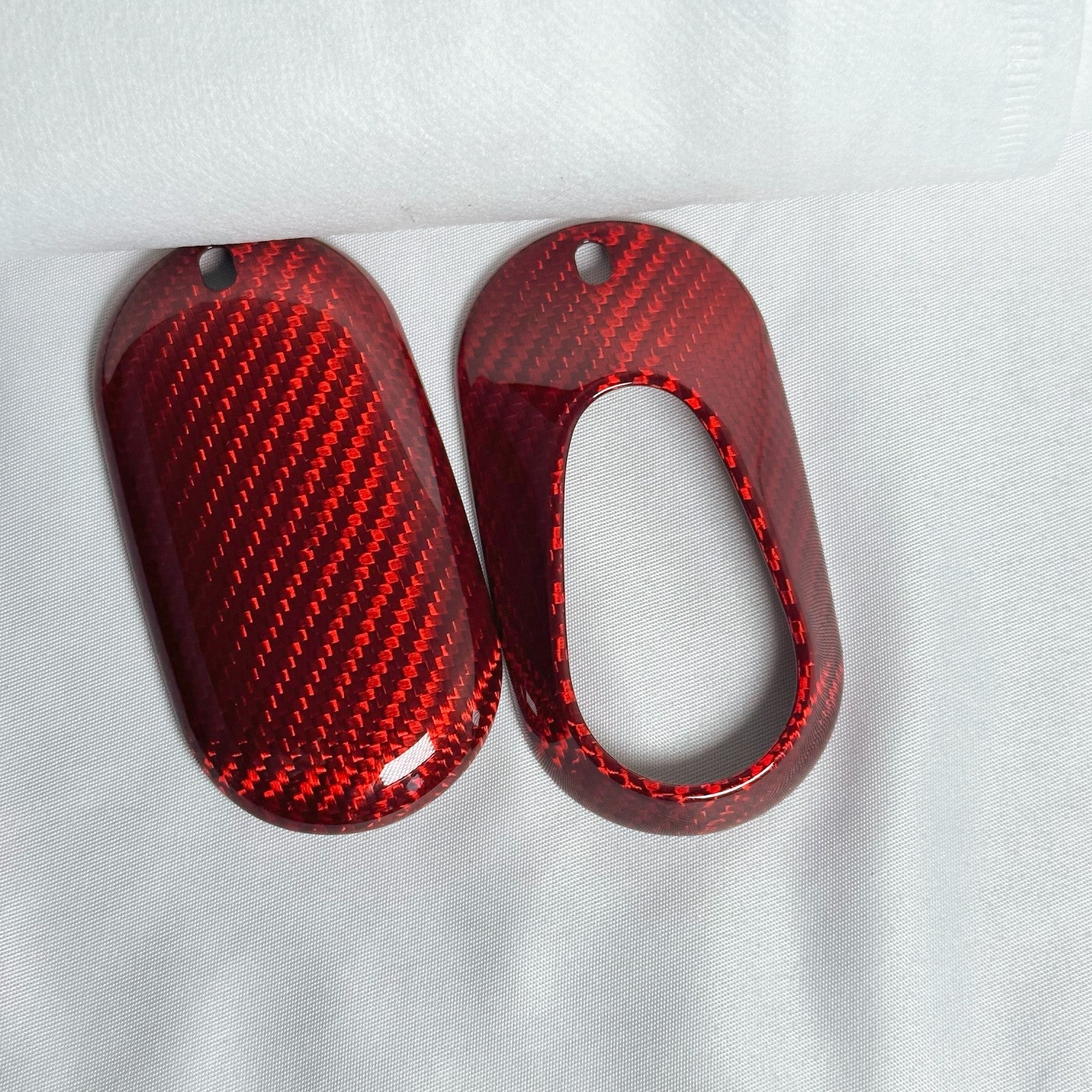 Dry-Carbon Schlüssel Cover passend für Mercedes-Benz & AMG – Schlüssel in Carbon