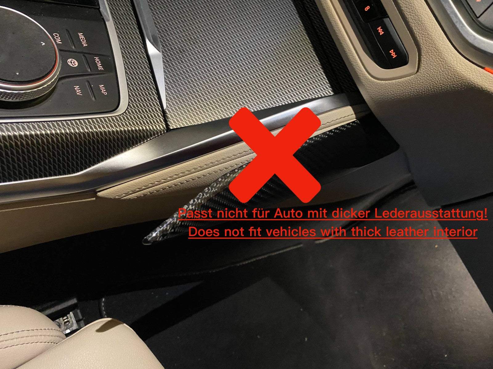 Dry Carbon Mittelkonsolen Blenden Set für BMW G20 G21 G22 G23 G26 G42 G80 G81 G82 G83 G87