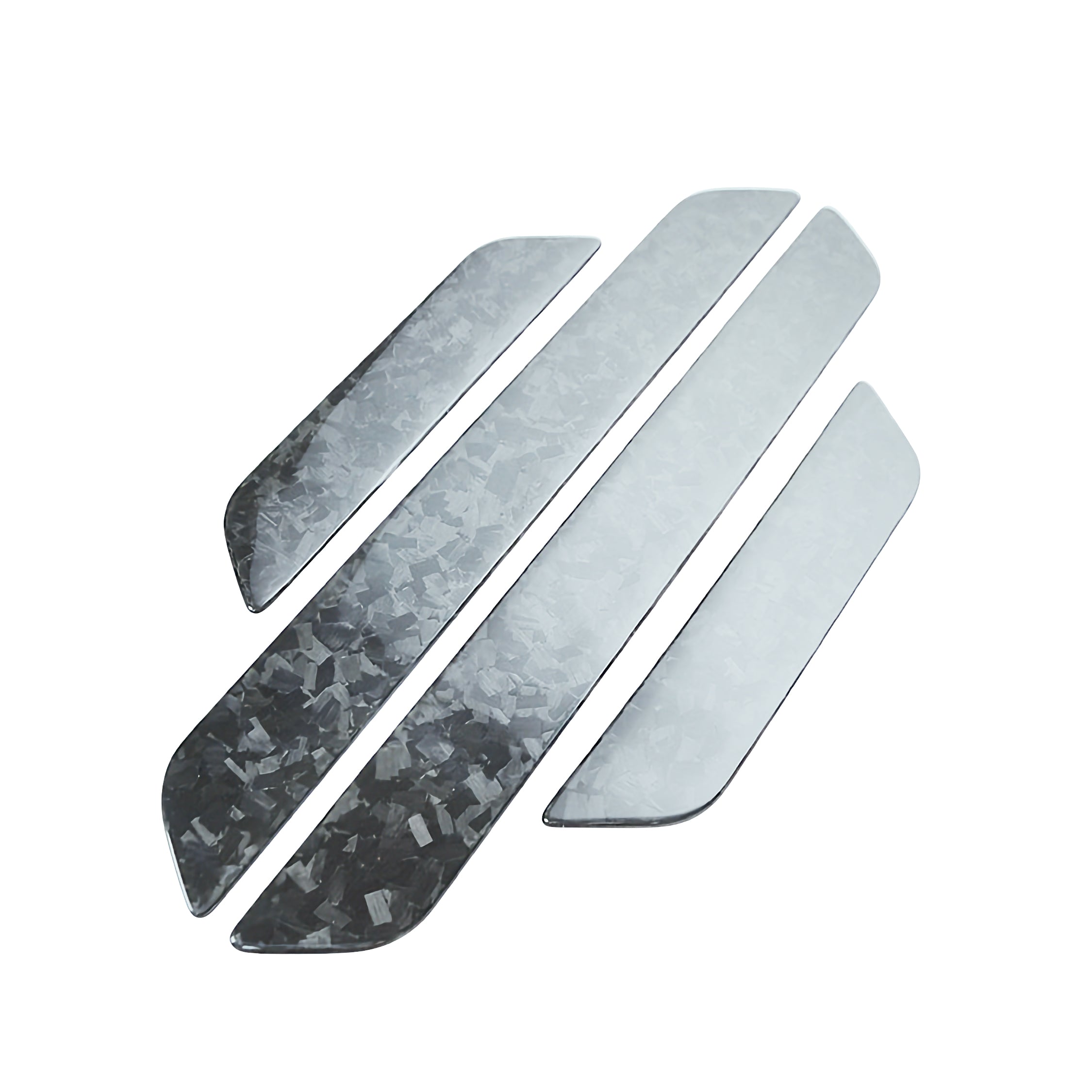 DRY CARBON Performance TÜR Einstiegsleiste Blenden Aufsatz im Satz für TESLA MODEL Y