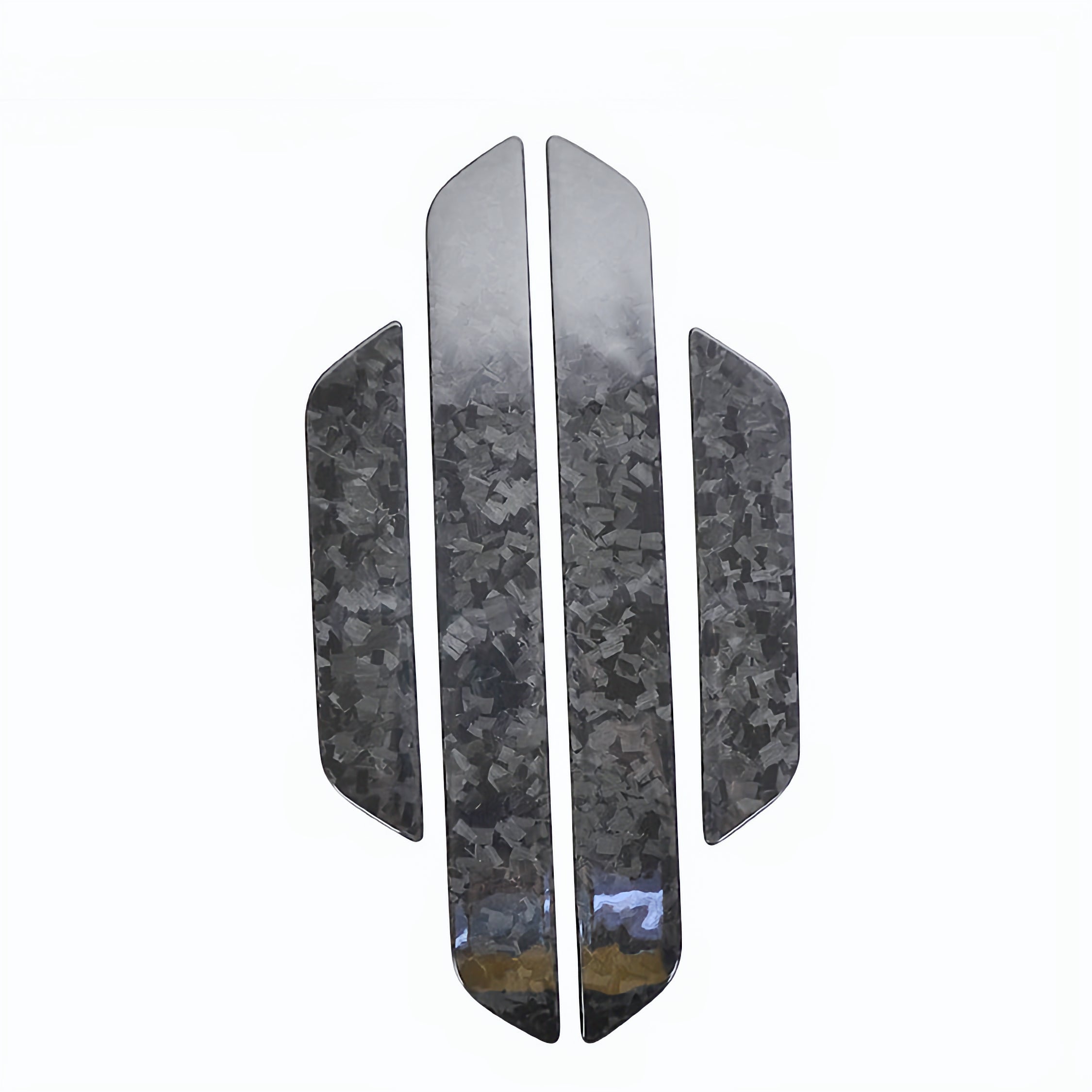 DRY CARBON Performance TÜR Einstiegsleiste Blenden Aufsatz im Satz für TESLA MODEL Y