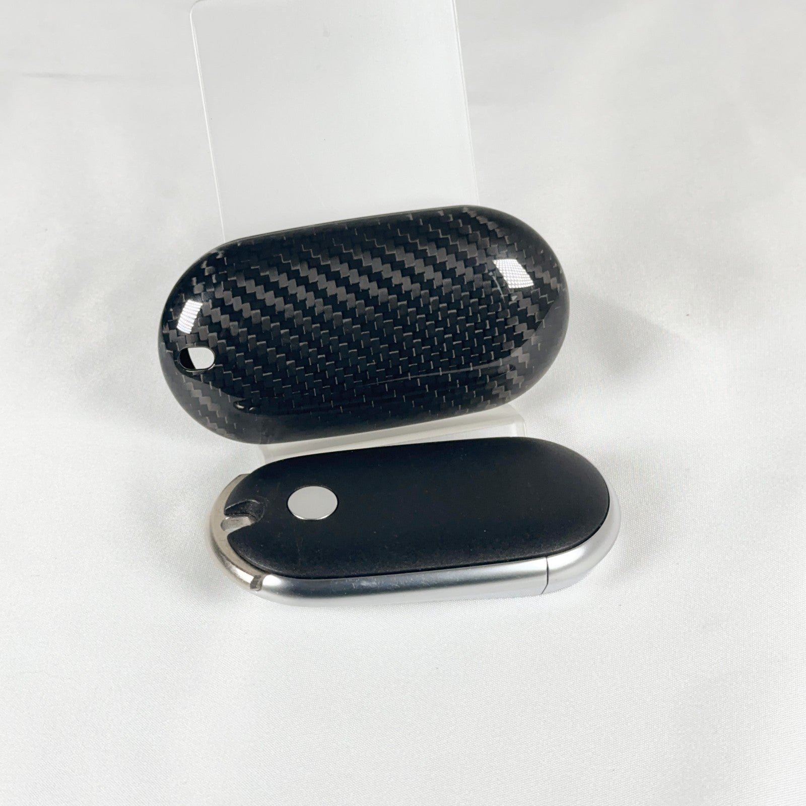 Dry-Carbon Schlüssel Cover passend für Mercedes-Benz & AMG – Schlüssel in Carbon