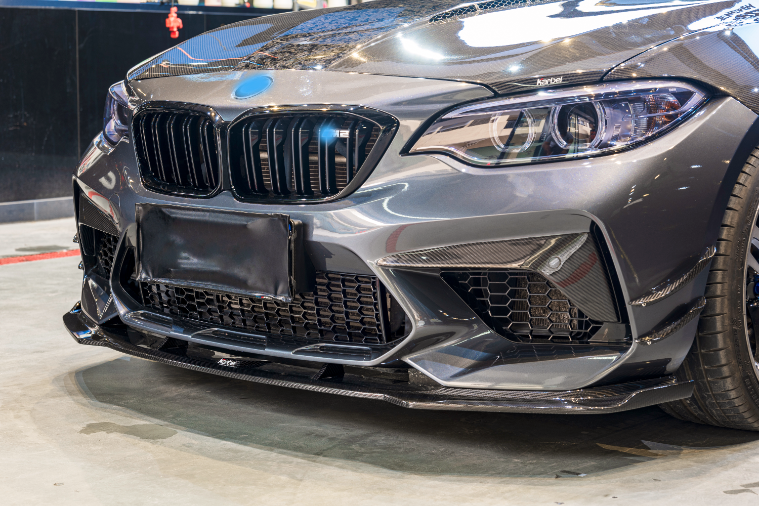 Carbon Front-Aufsatz passend für BMW M2 F87 N55