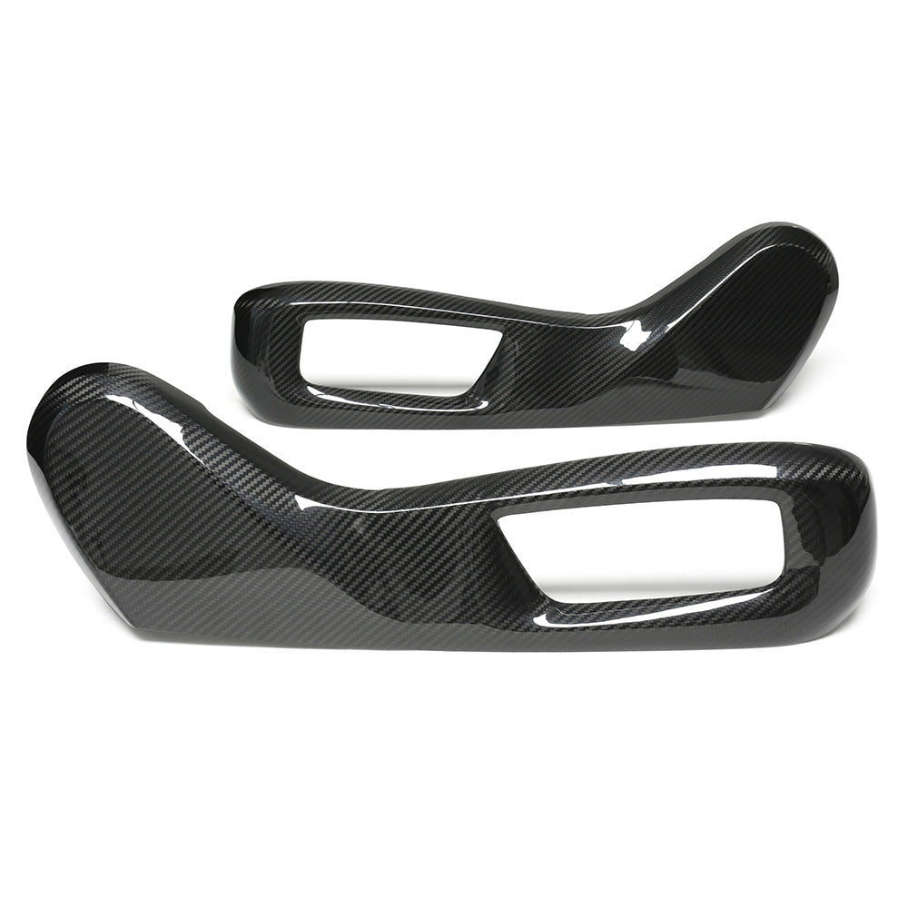 Dry-Carbon Sitzblenden passend für BMW M5 F90 / 5er G30 G31 – Carbon-Interieur