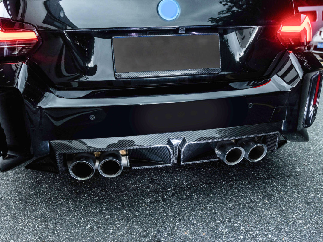 Dry Carbon Heckddiffusor Diffusor passend passend für BMW M2 G87 inkl. LCI und CS
