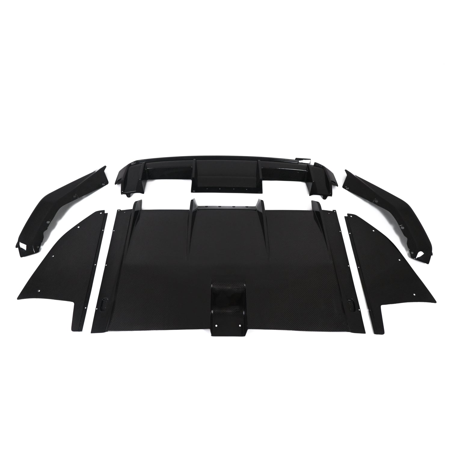 Dry-Carbon Heckdiffusor im Racing-Stil passend für BMW M3 G80/G81 und M4 G82/G83 inkl. LCI – sportlicher Heckabschluss