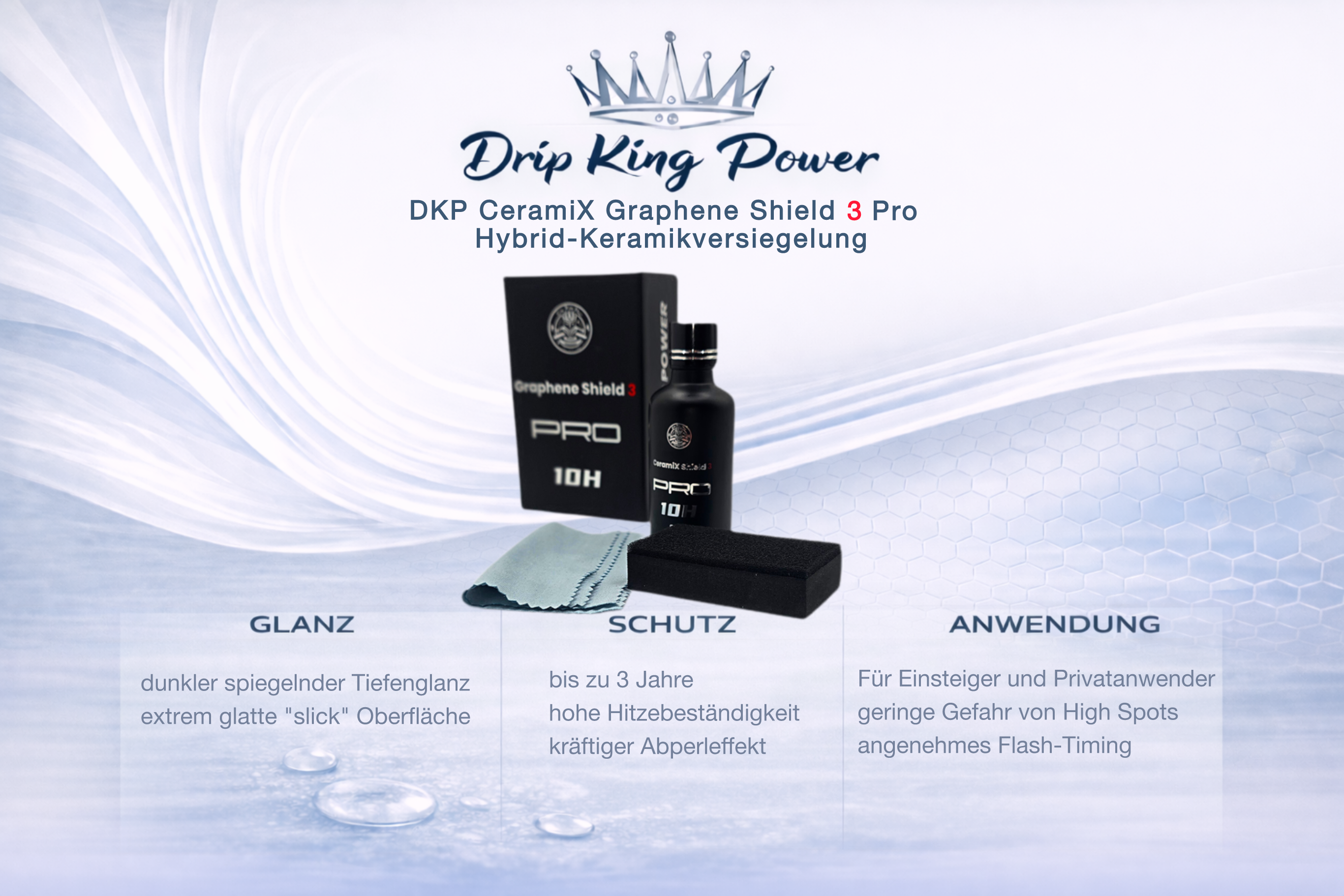 3 Jahre Keramikversiegelung - DKP CeramiX Graphene Shield 3 Pro 50ml