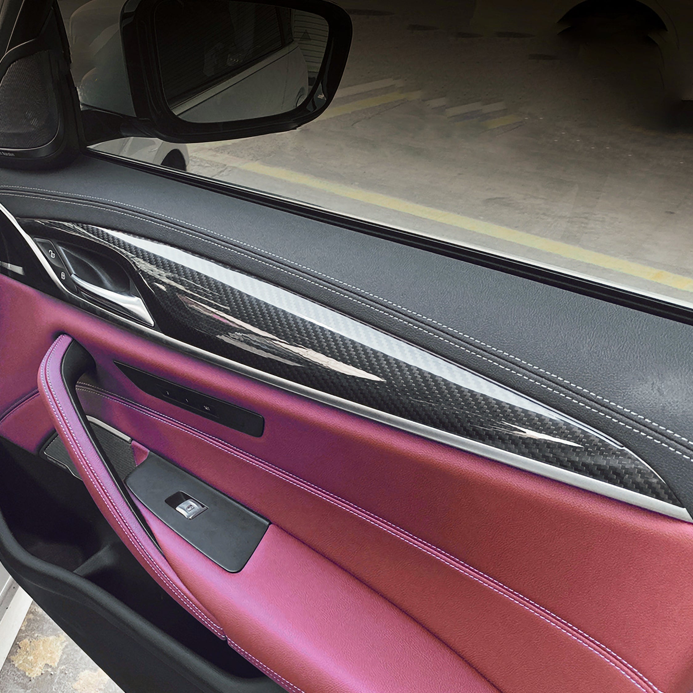 Dry Carbon Türblenden passend für BMW 5er G30 G31 & M5 F90