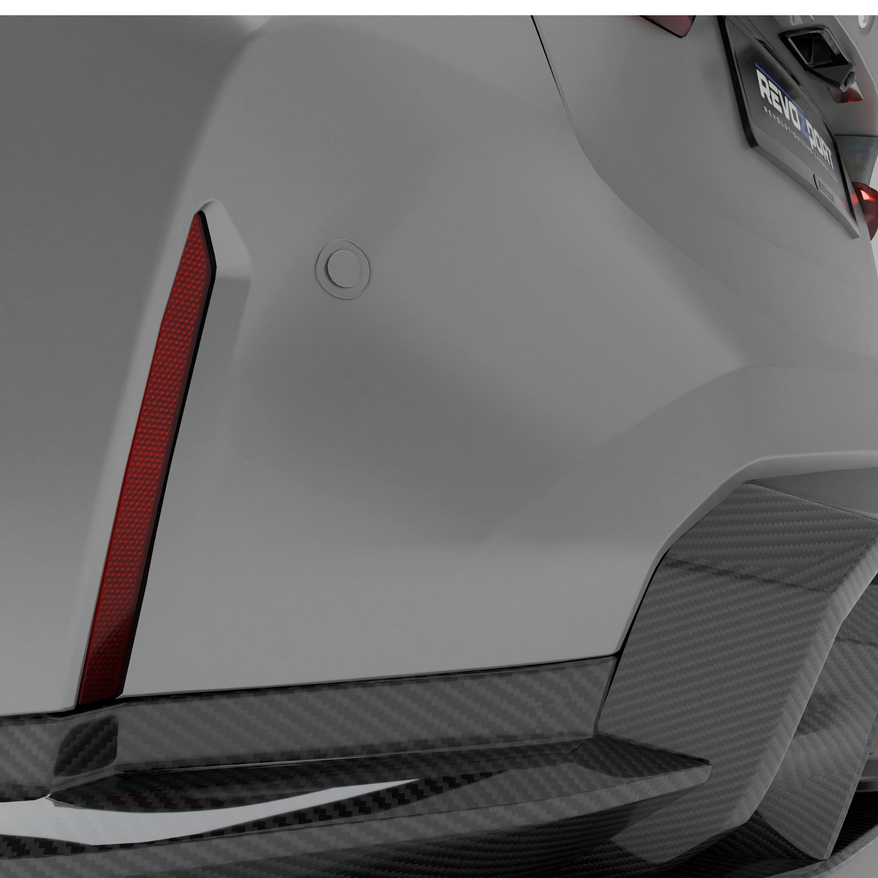 Dry-Carbon Heckdiffusor passend für BMW M3/M4 G80-G83 – Aerodynamik mit Struktur