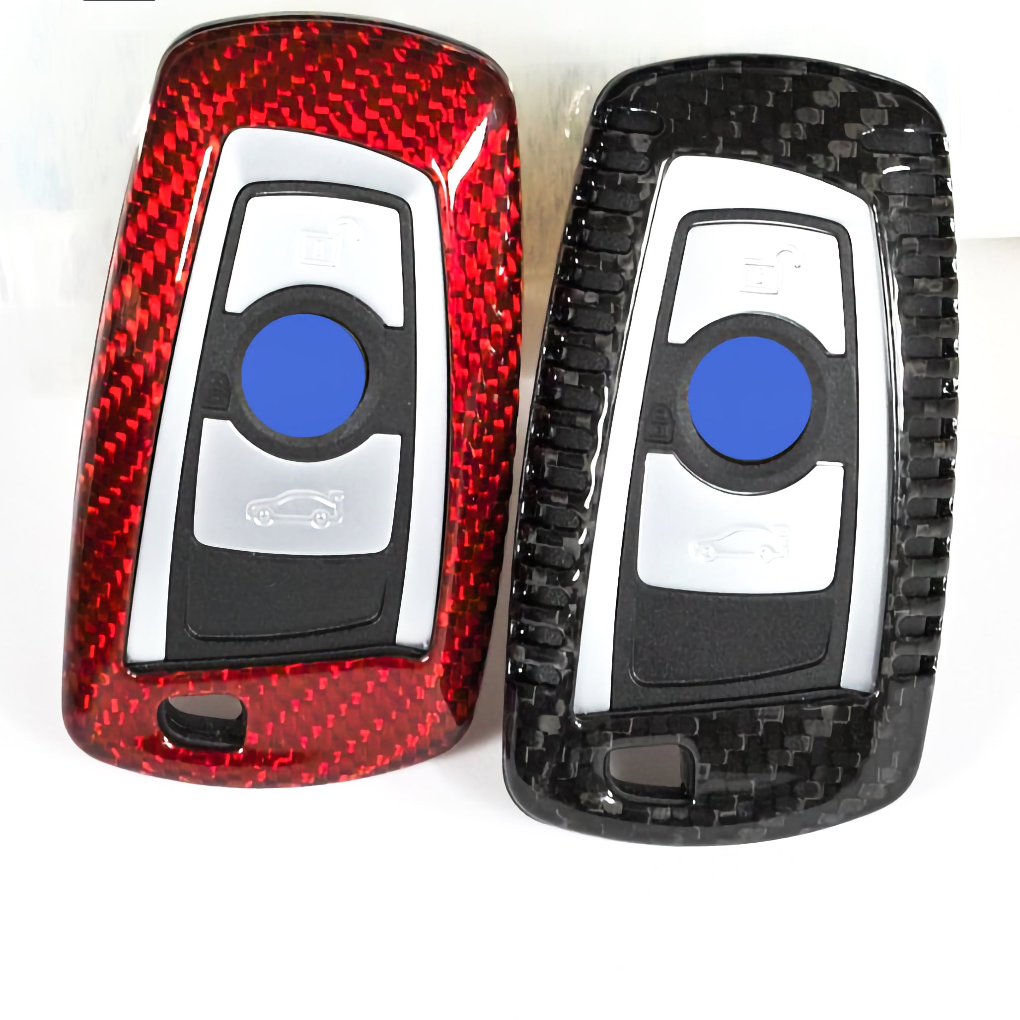 MAX CARBON Premium Schlüssel Cover Hülle Etui Abdeckung für BMW 1er 2er 3er 4er 5er 6er 7er M2 M3 M4 M135i M140i M235i M240i X1 X3 X4 X5 X6