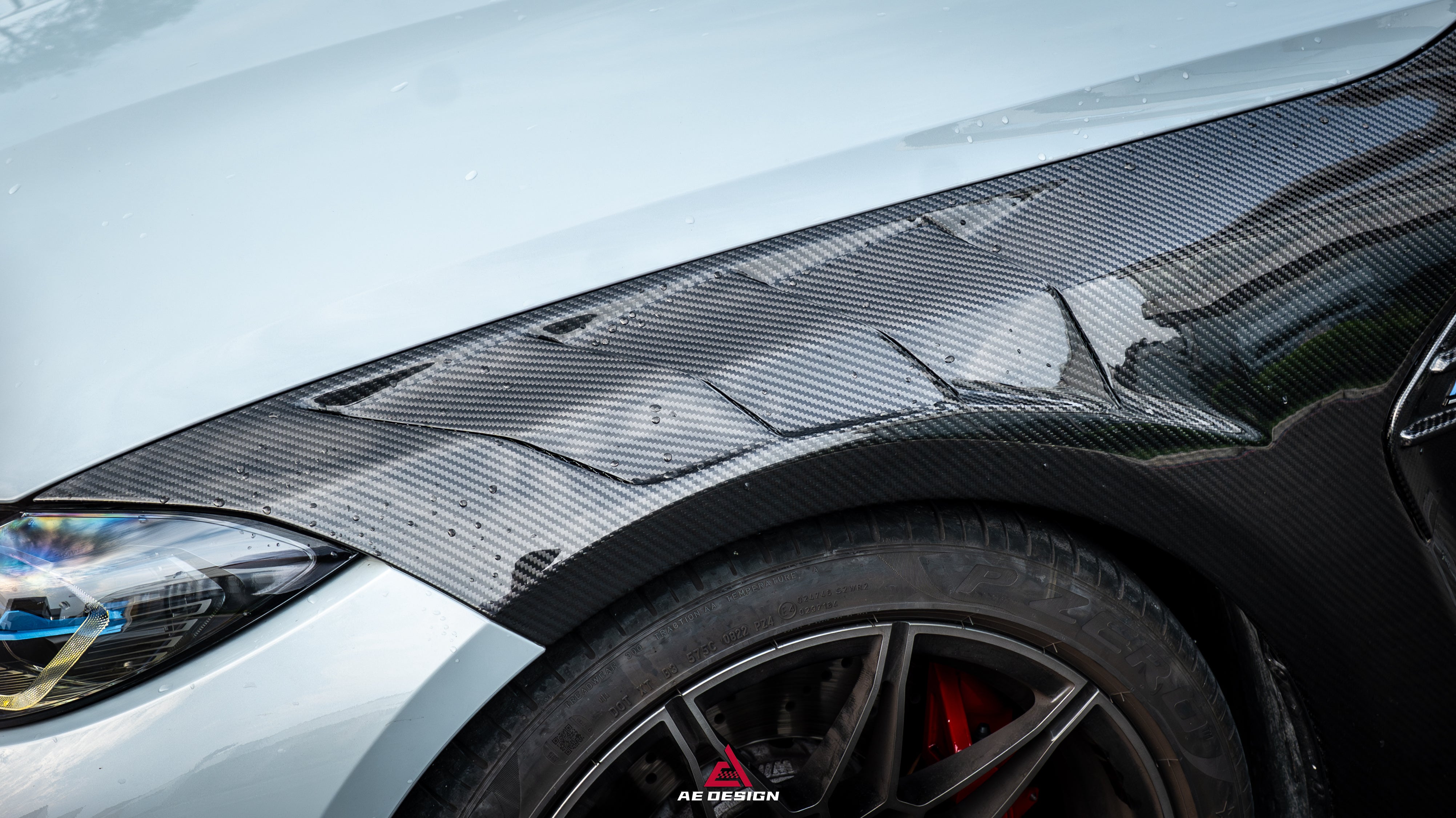 Dry Carbon Kotflügel Ersatz für BMW M3 G80 G81 M4 G82 G83 inkl. Eintragung