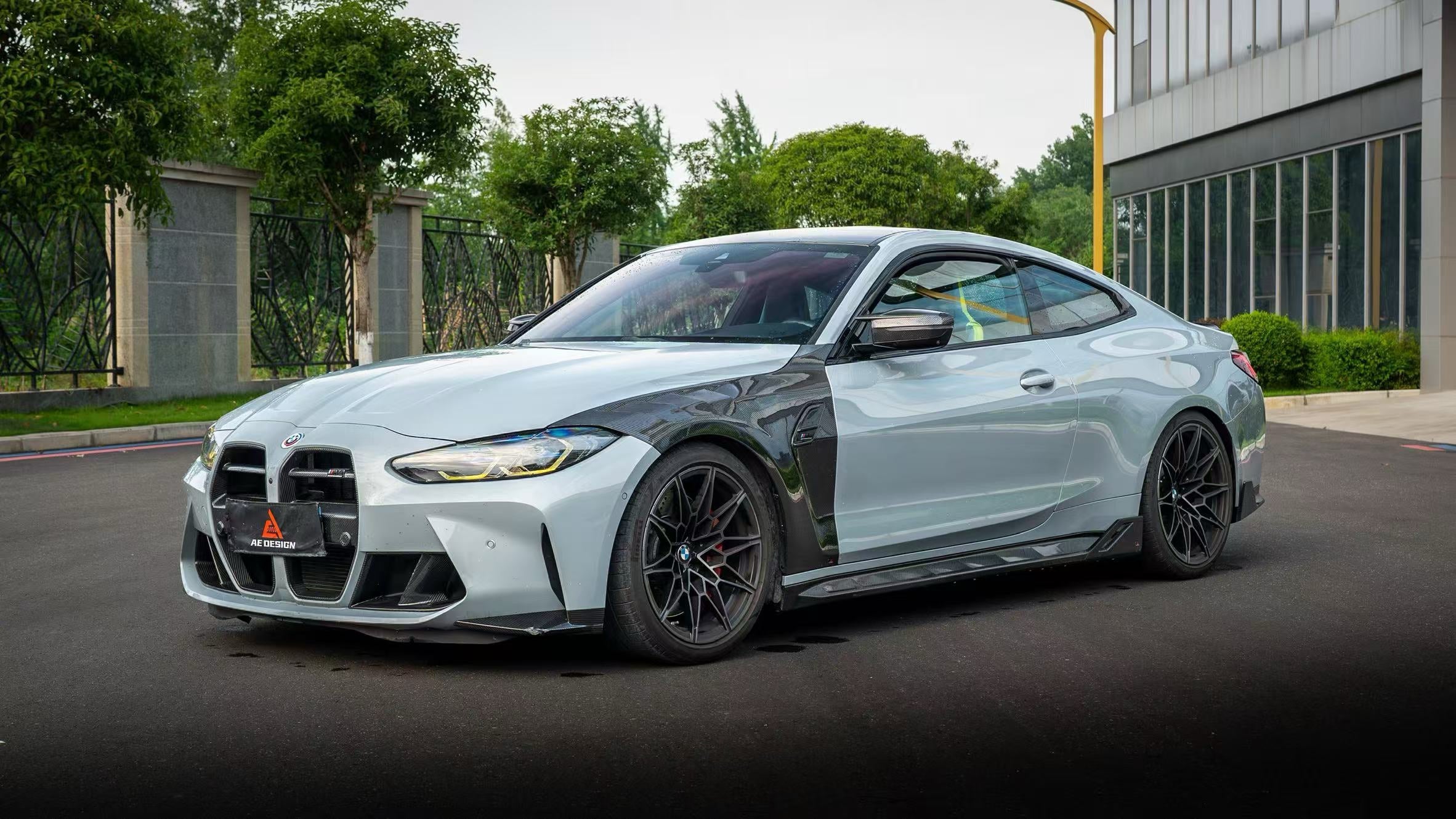 Dry Carbon Kotflügel Ersatz für BMW M3 G80 G81 M4 G82 G83 inkl. Eintragung