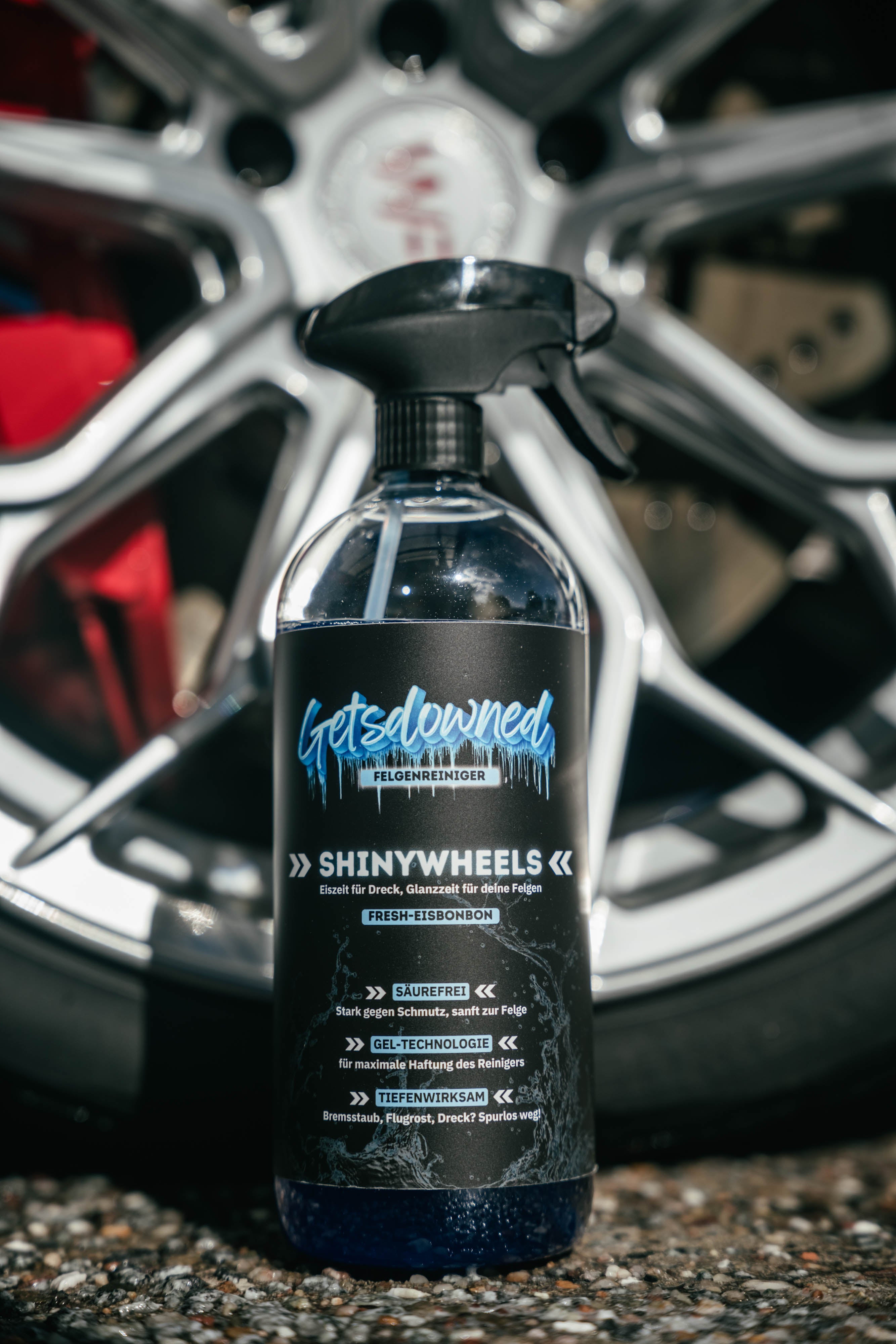 Getsdowned® ShinyWheels - Eiskalt zu Dreck - Glanzzeit für deine Felgen