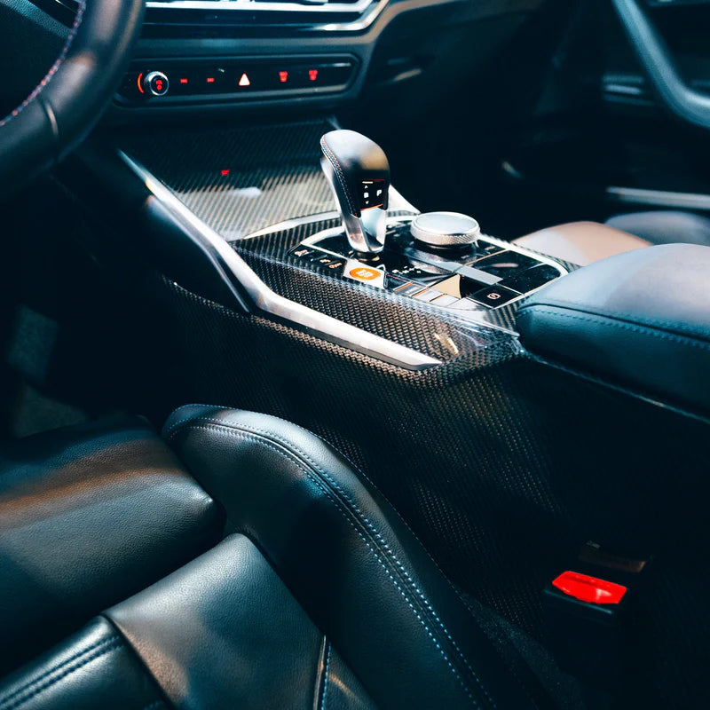 Carbon Fiber lnterior Center Console suitable for BMW G20 G42 G22 G80 G82 G87