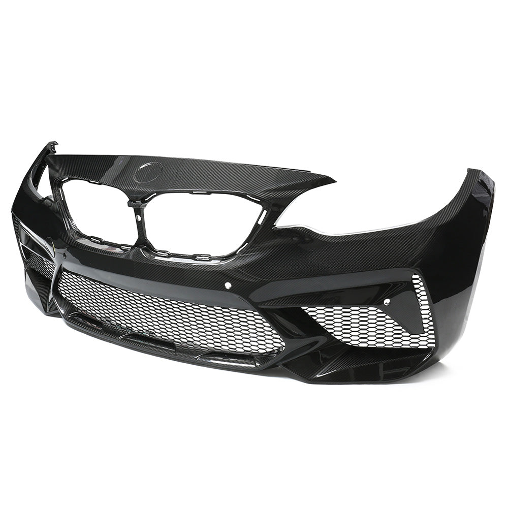 Dry Carbon Frontstoßstange passend für BMW M2 F87 M2 Competition M2 CS F87