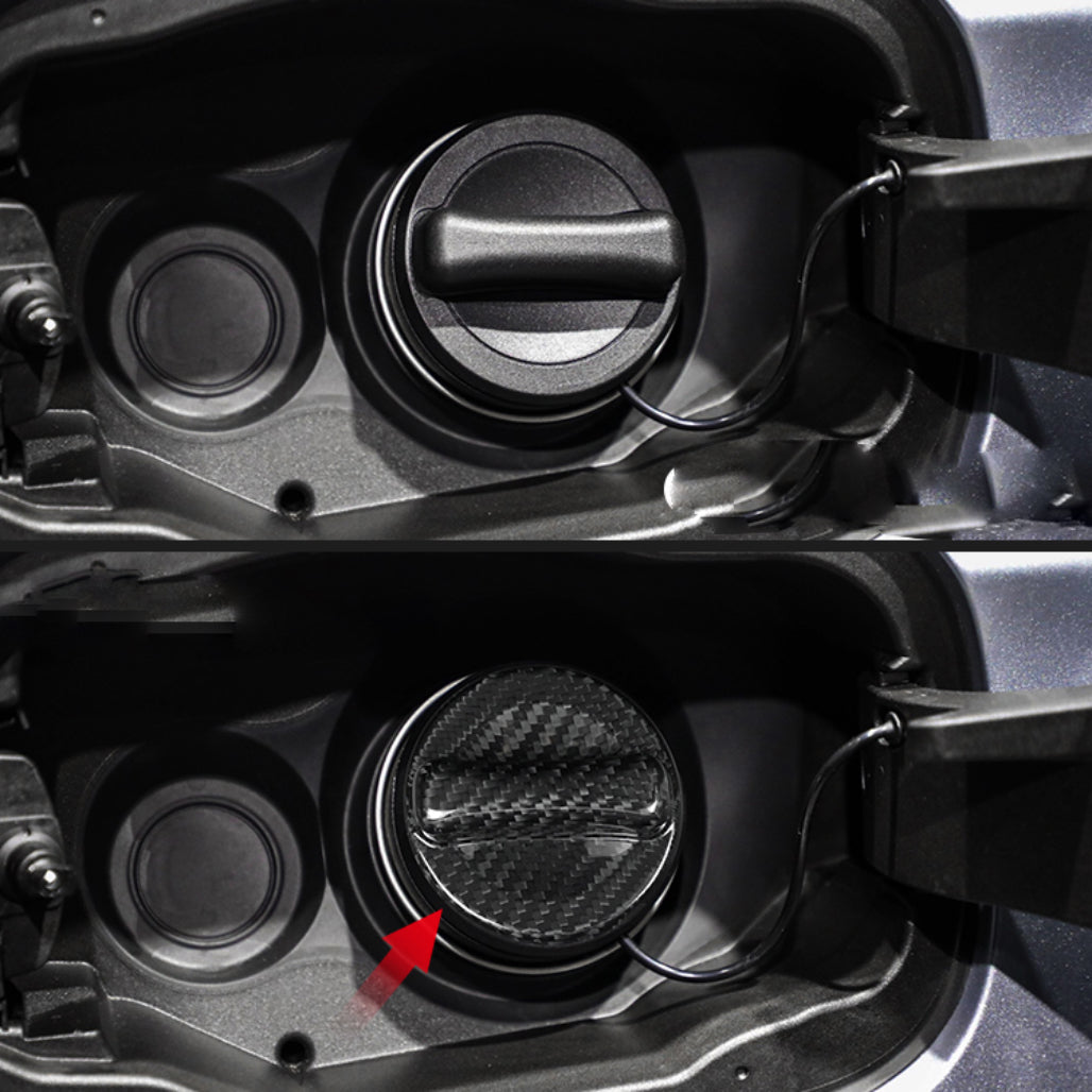 Dry-Carbon Tank Cover passend für Mercedes-Benz G-Klasse W465 – Tankdeckel-Veredelung