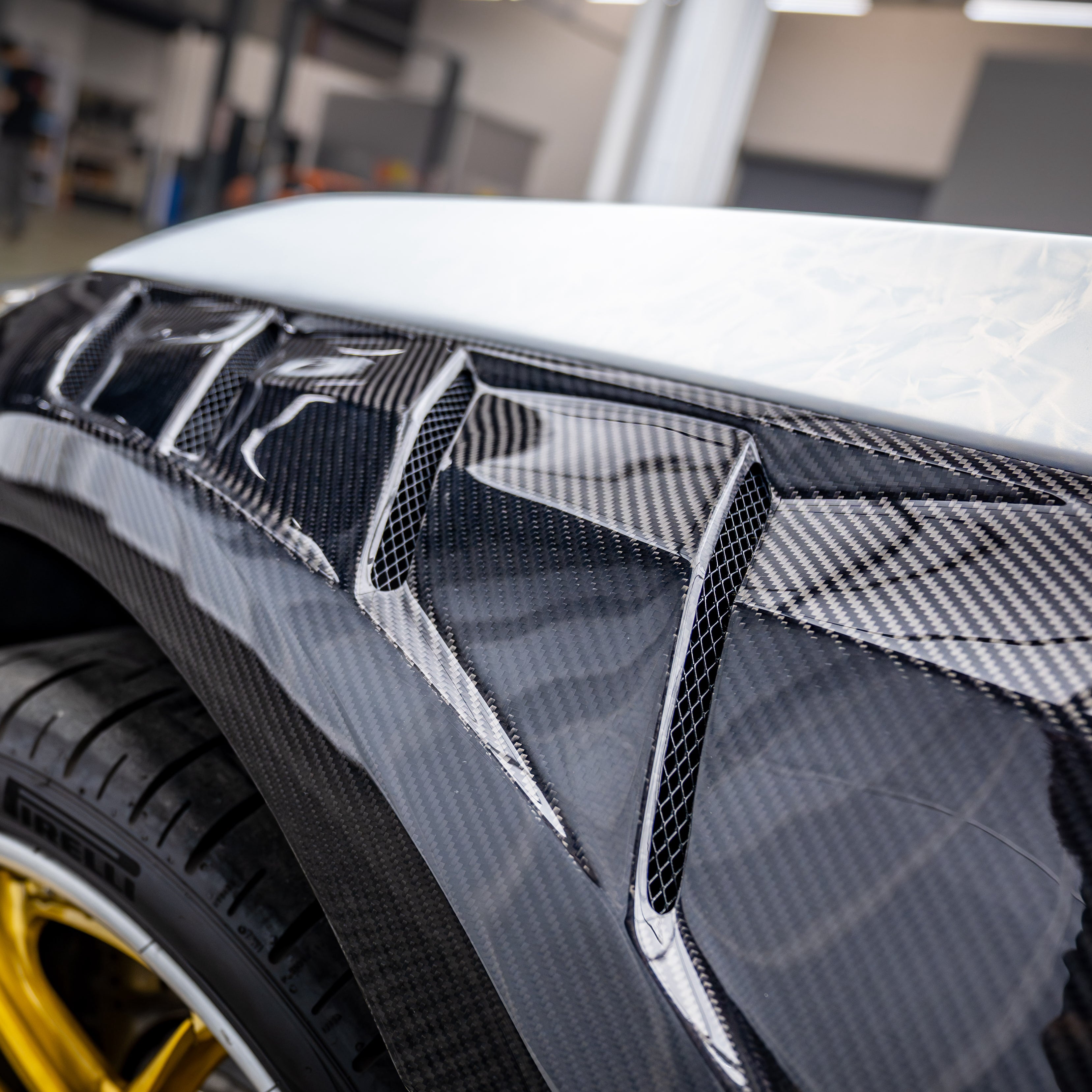 Carbon-Kotflügel passend für BMW 2er G42 M240i/M2 G87 inkl. LCI und CS