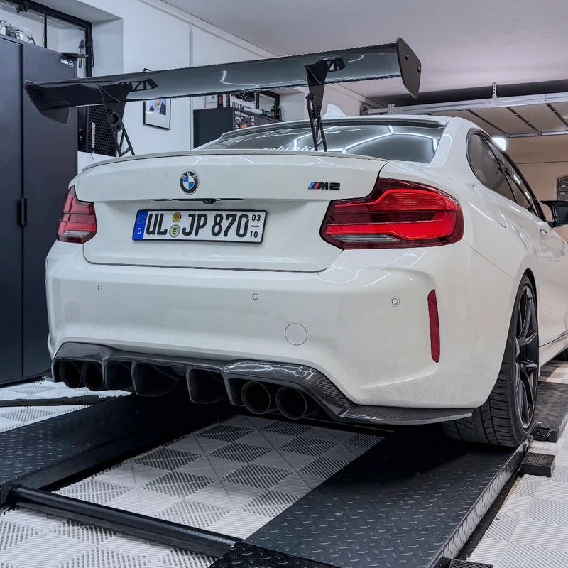Carbon Fiber Heck Diffuser passend für BMW 2 Series F87 M2 M2C