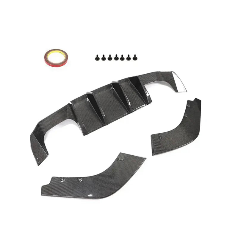 Carbon Fiber Heck Diffuser passend für BMW 2 Series F87 M2 M2C