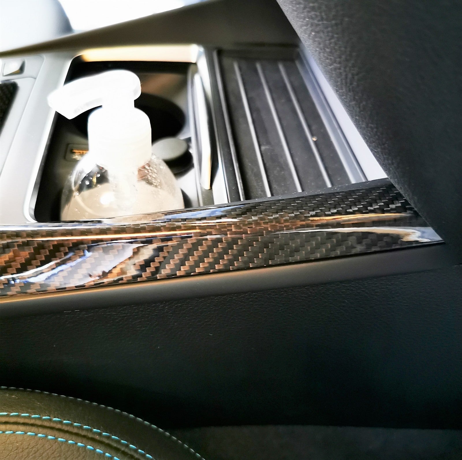 Dry Carbon DEKORLEISTEN Mittelkonsole für BMW F20 F21 F22 M2 M2C F87