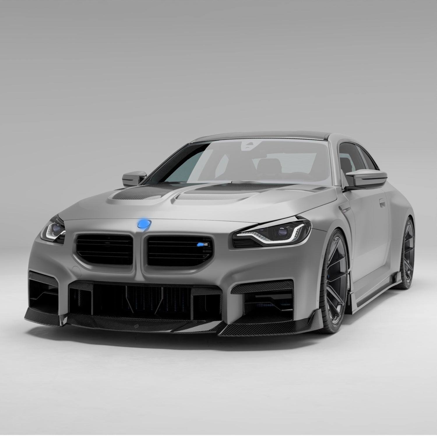 Carbon Kühlergrill-Nieren RZ für BMW M2 G87 (Pre-LCI + LCI) – M Aggression