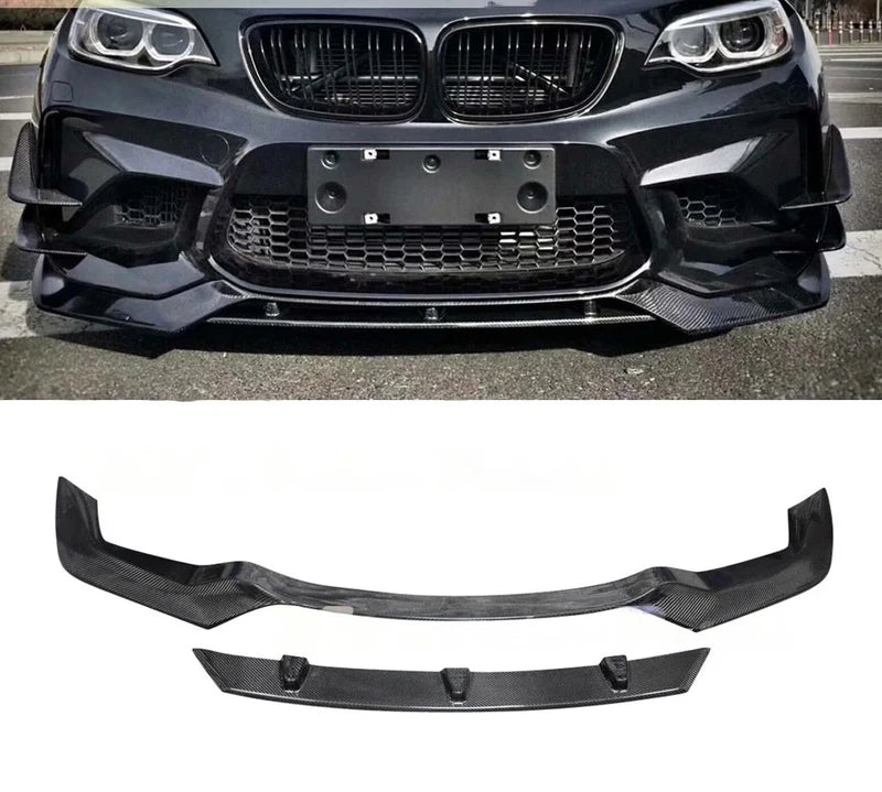 Carbon Fiber Front Spoiler passend für BMW F87 M2 Coupe 2016 - 2019