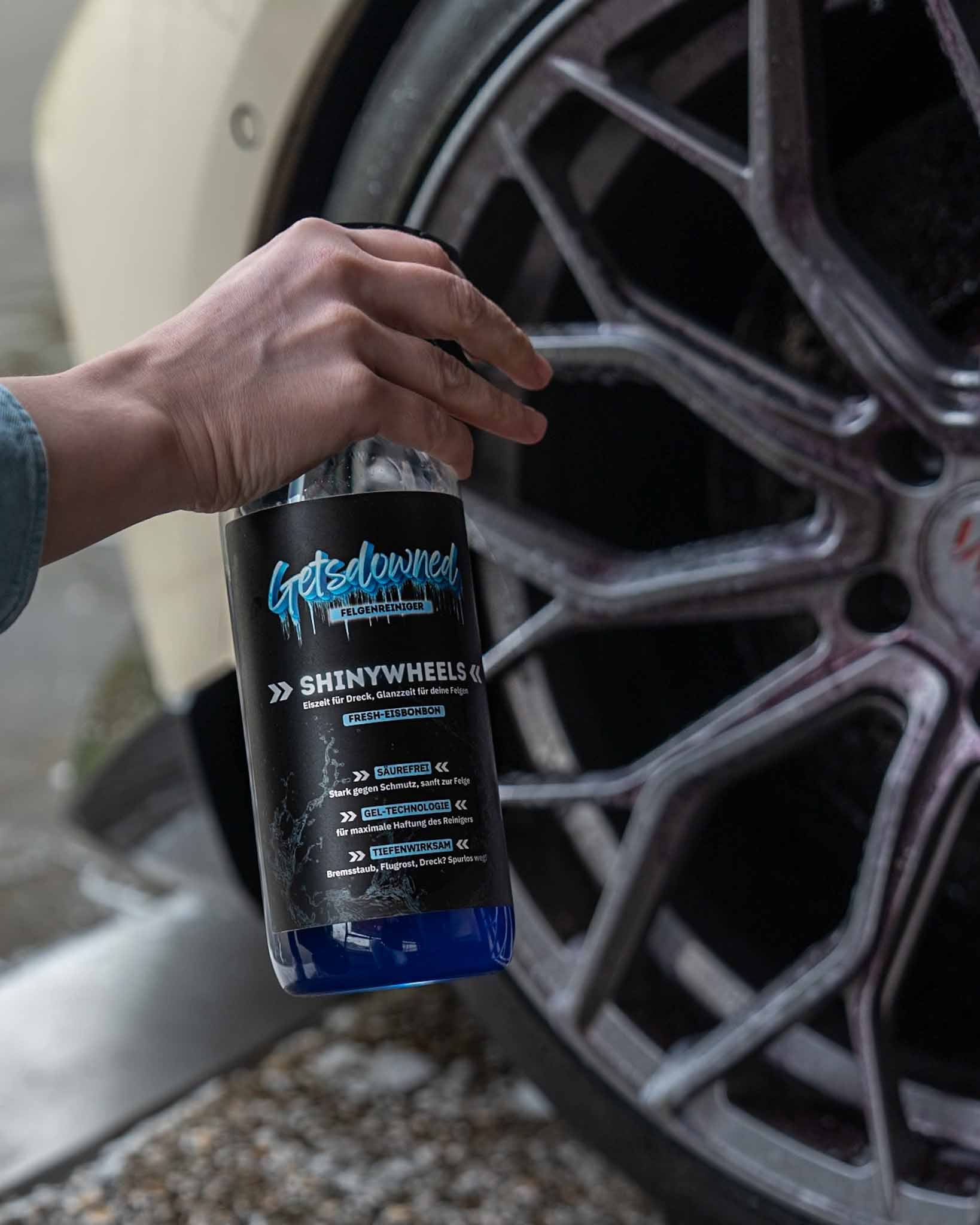Felgenreiniger Gel säurefrei – mit Farbindikator | Getsdowned ShinyWheels
