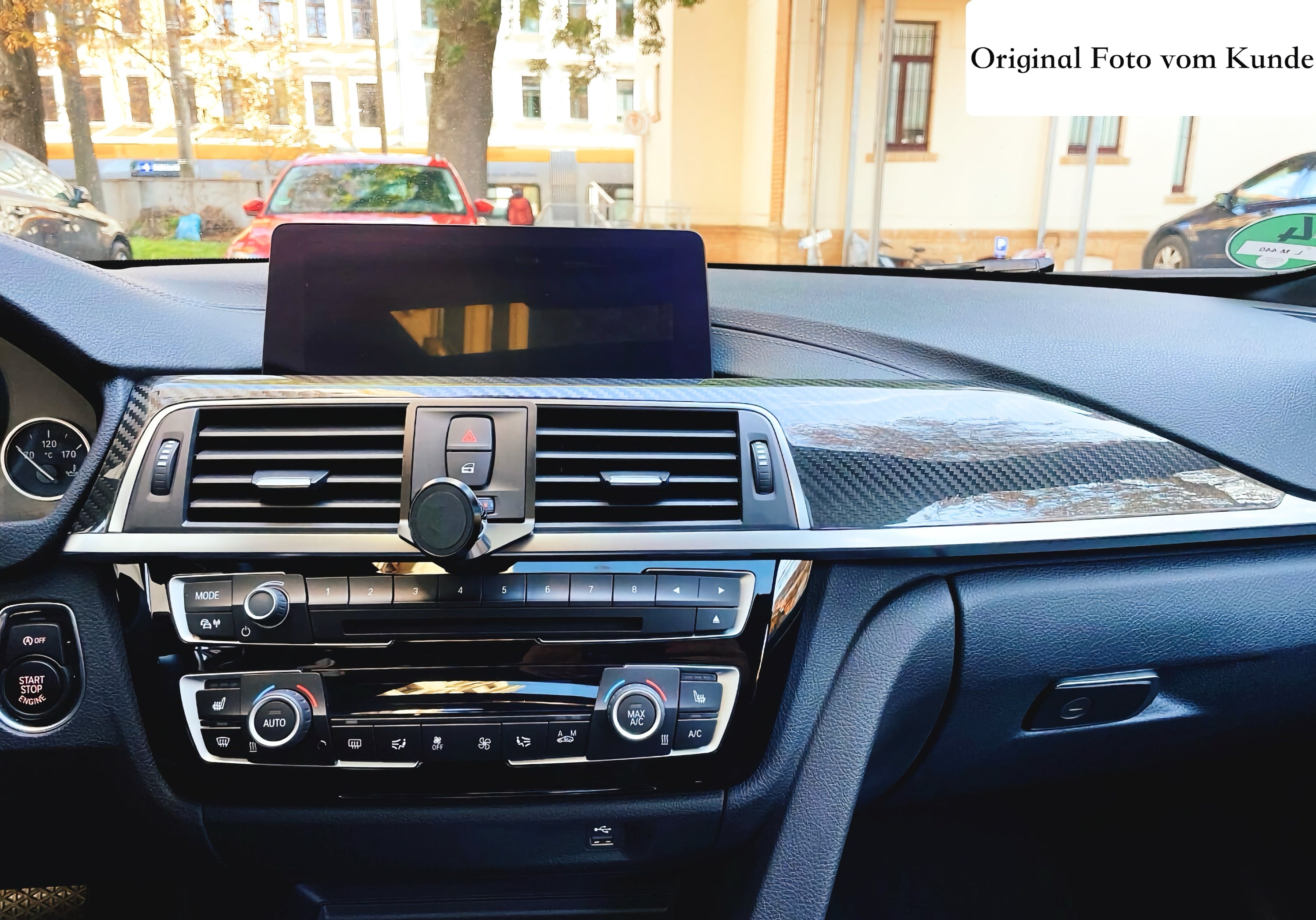 DRY Carbon Dekorleisten Lüftung für BMW F30 F31 F32 F33 F34 F35 F36 M3 M4 F80 F82 F83