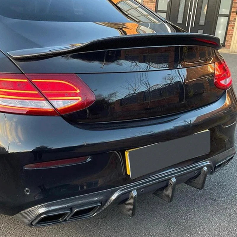 Carbon Fiber Heckdiffusor passend für Mercedes W205 C63
