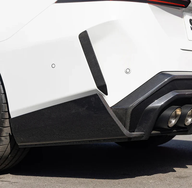 Carbon Fiber Reflektoren Streifen Abdeckung passend für BMW M5 G90