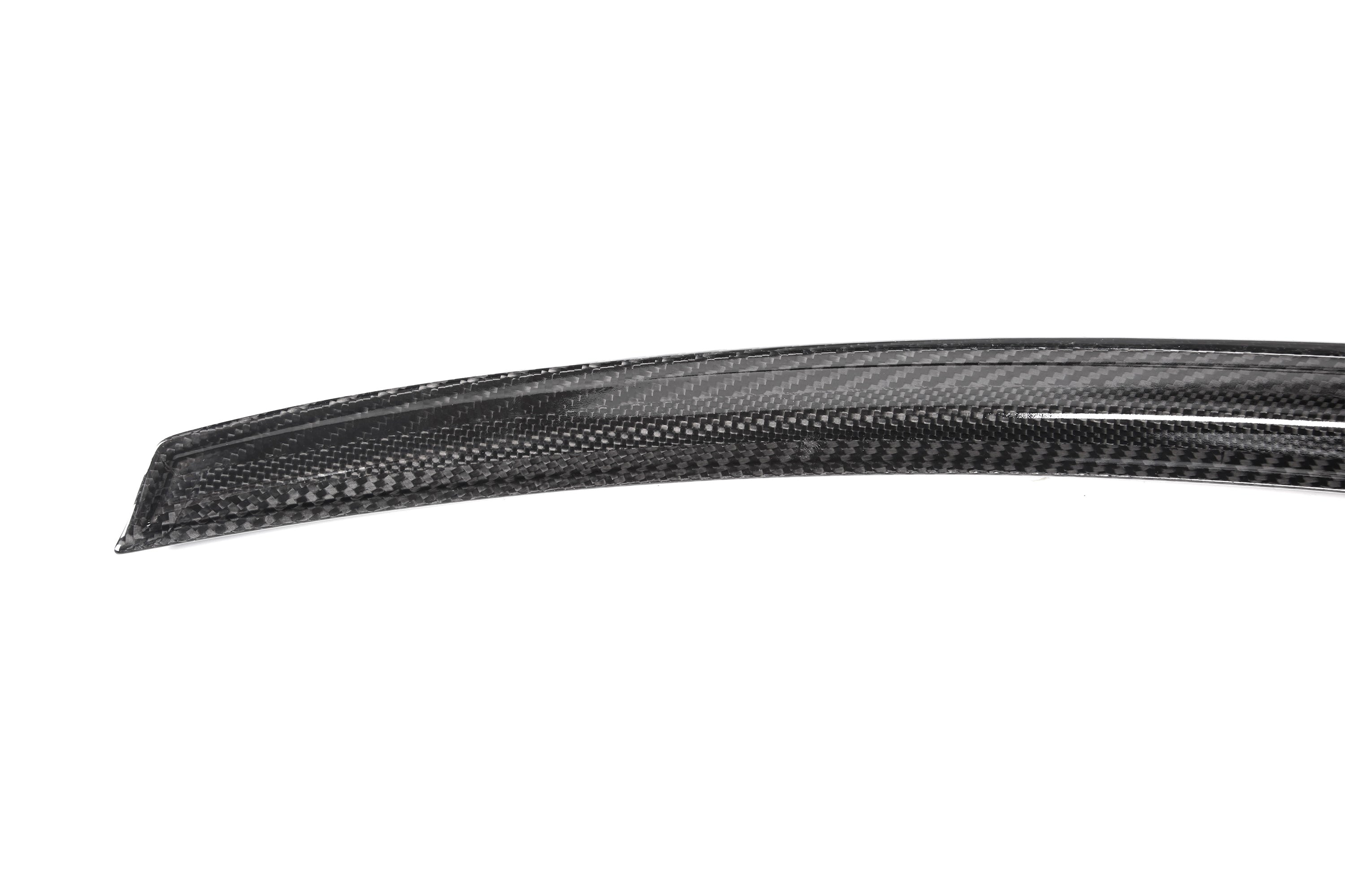 Dry-Carbon Heckspoiler „Ducktail" F Style passend für Mercedes-Benz CLA-Klasse W118 (CLA 45) – flaches F-Profil fürs Heck