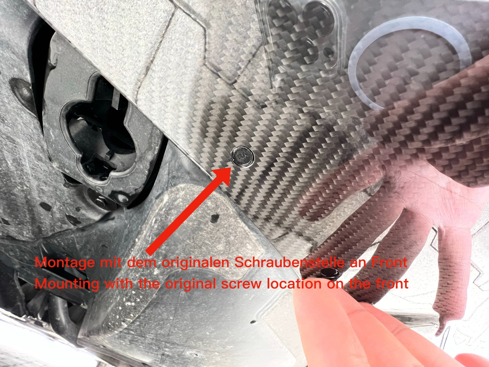 Dry CARBON Front Flaps Frontlippe für BMW G30 G31 mit M Paket vor LCI