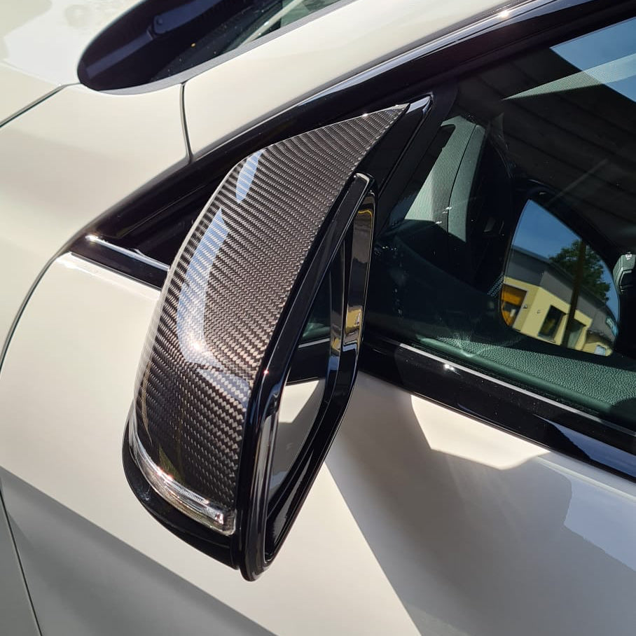 Dry-Carbon Spiegelkappen passend für BMW Z4 G29 / 1er F40 / 2er F44 & Toyota GR Supra A90 – Carbon statt Lack