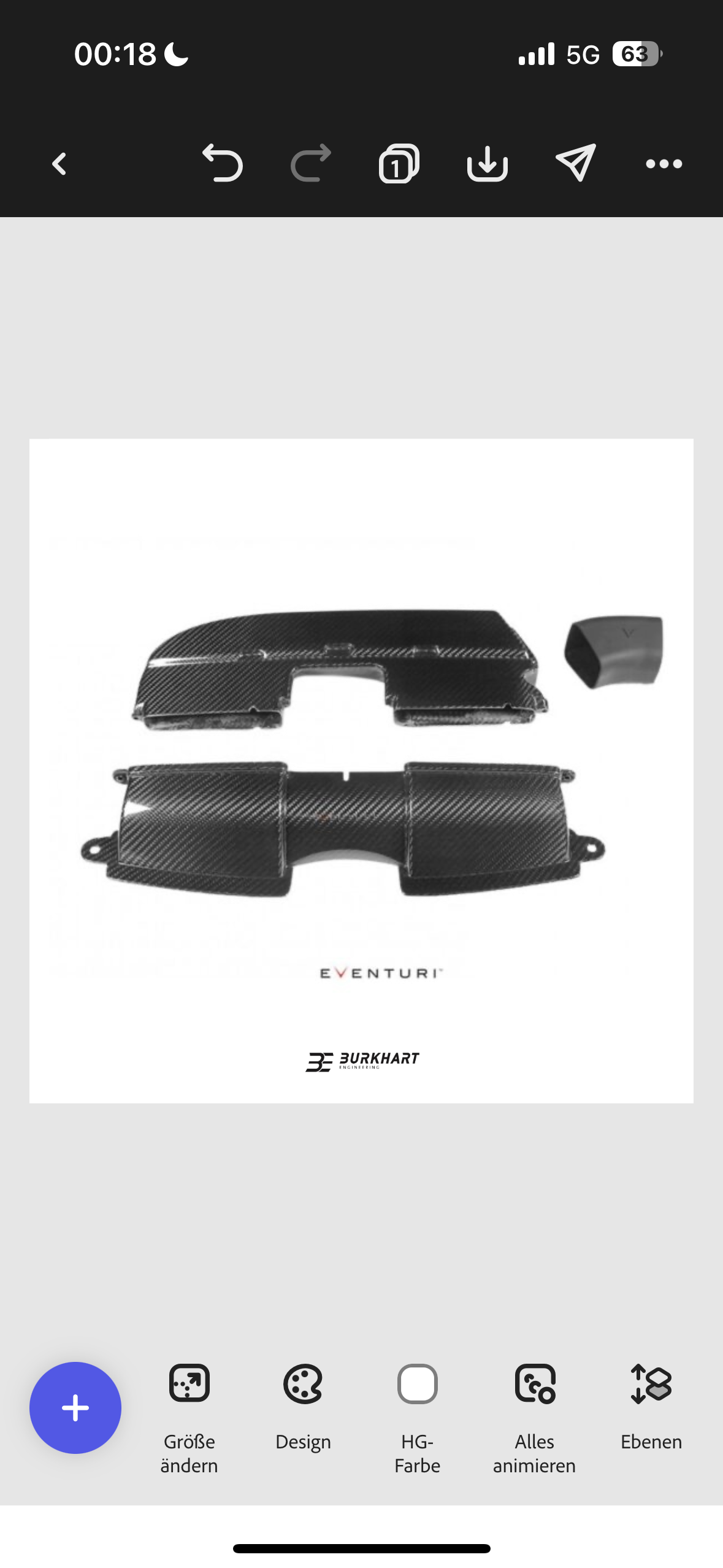 Eventuri Carbon Ducts Luftführung passend für E90 E92 E93 BMW M3