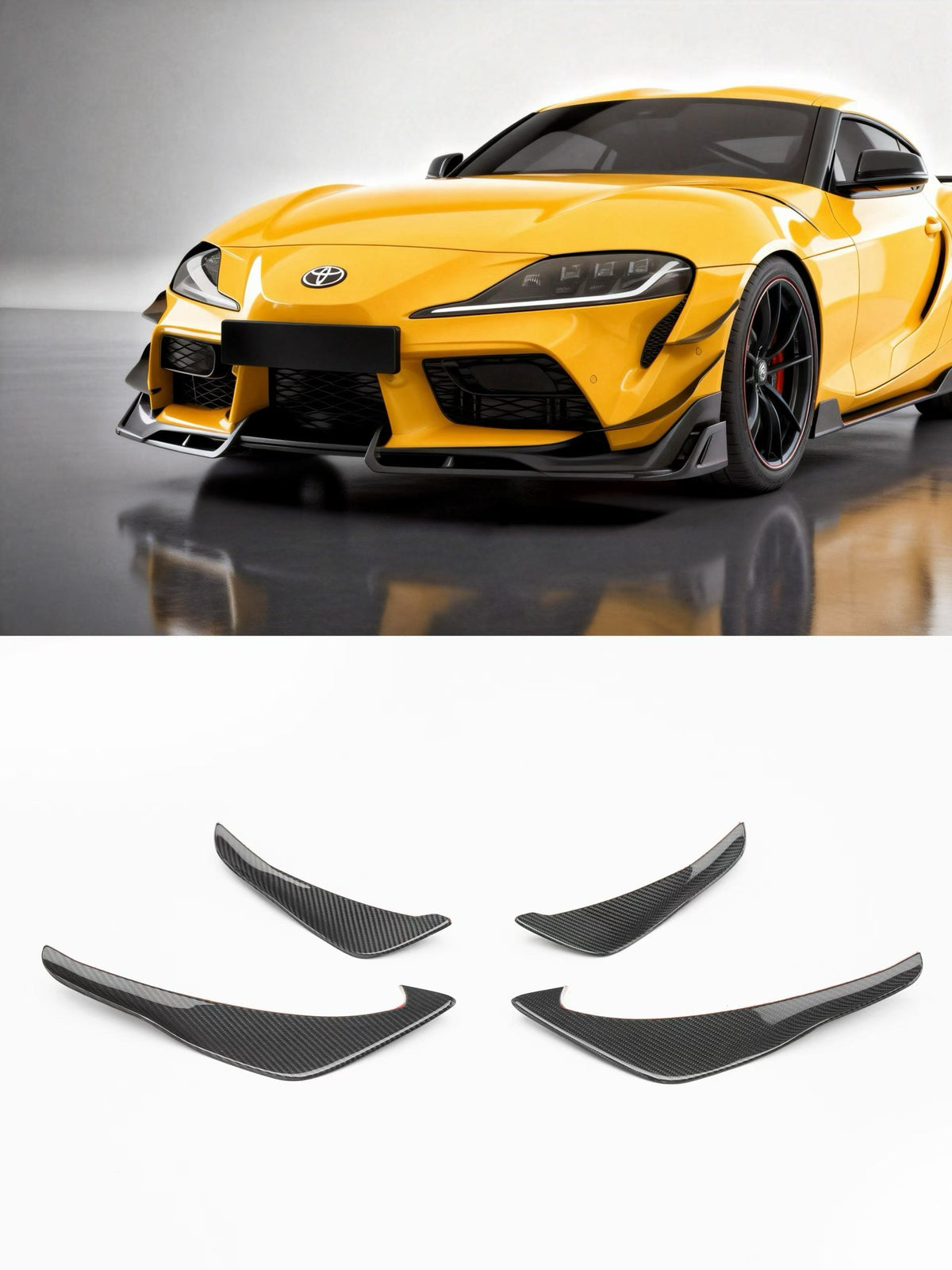 Carbon Bodykit AE passend für Toyota Supra GR A90 – Aero-Set